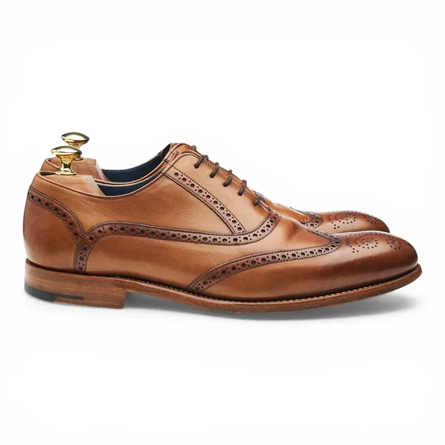 Barker Valiant richelieu cuir marron UK 7,5
