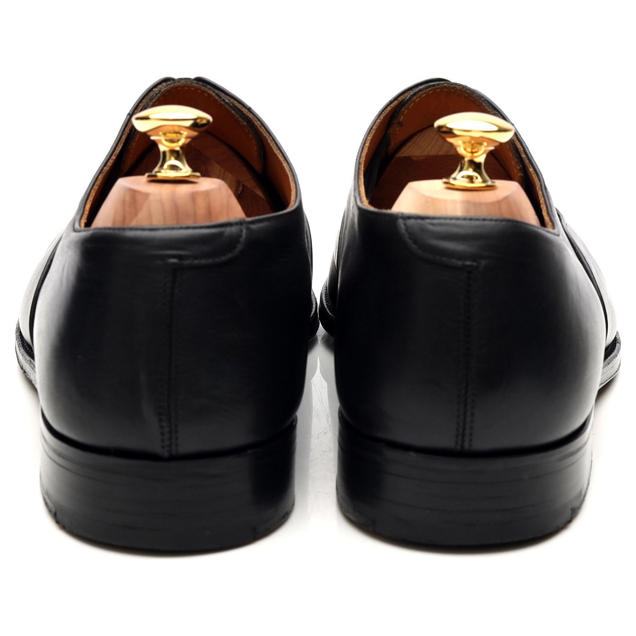 Tricker’s Pimlico oxford cuir noir UK 11