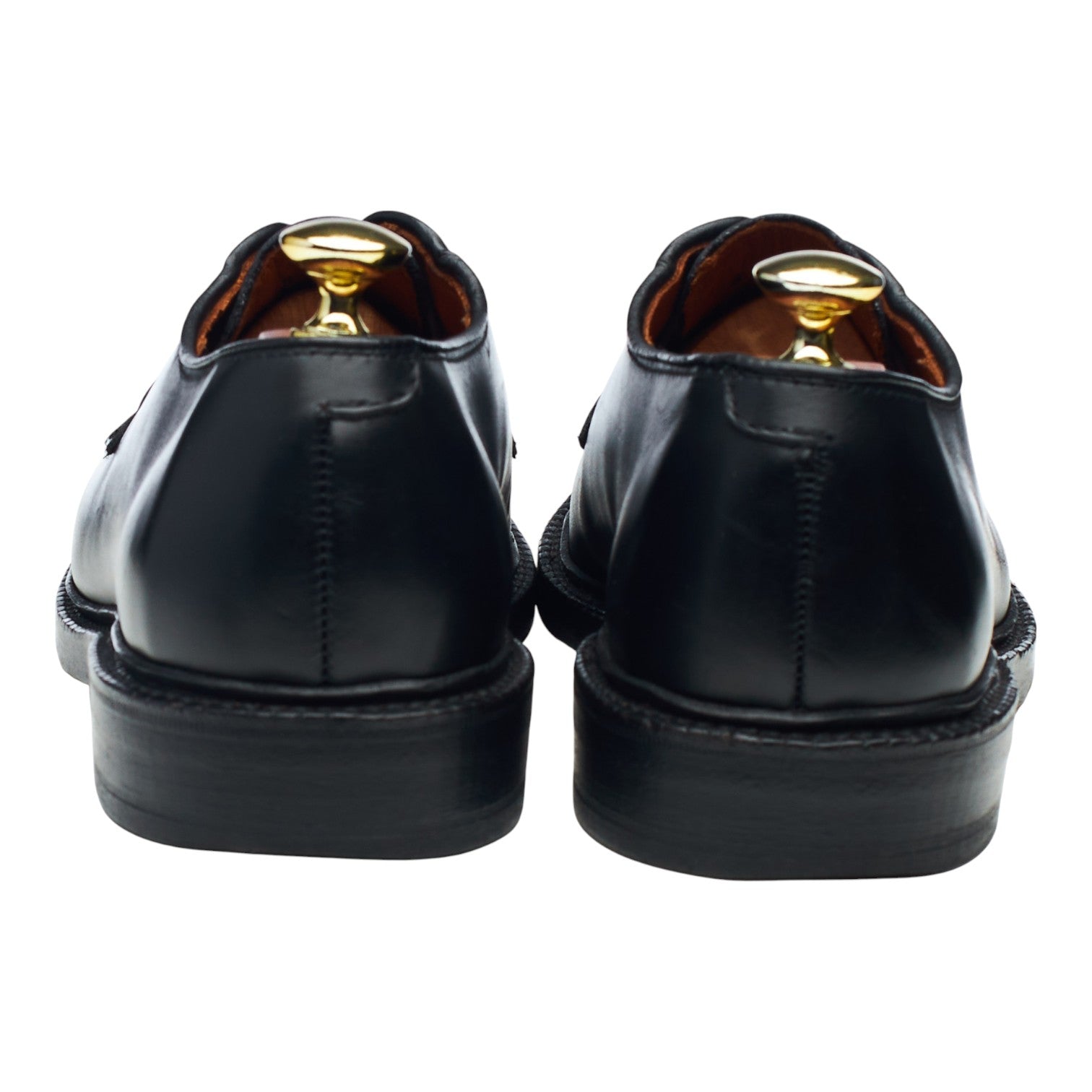 Allen Edmonds Leeds derby cuir noir UK 7 cousu Goodyear