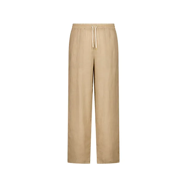 Rivieras Porto Pantalon Lin Beige Cordon