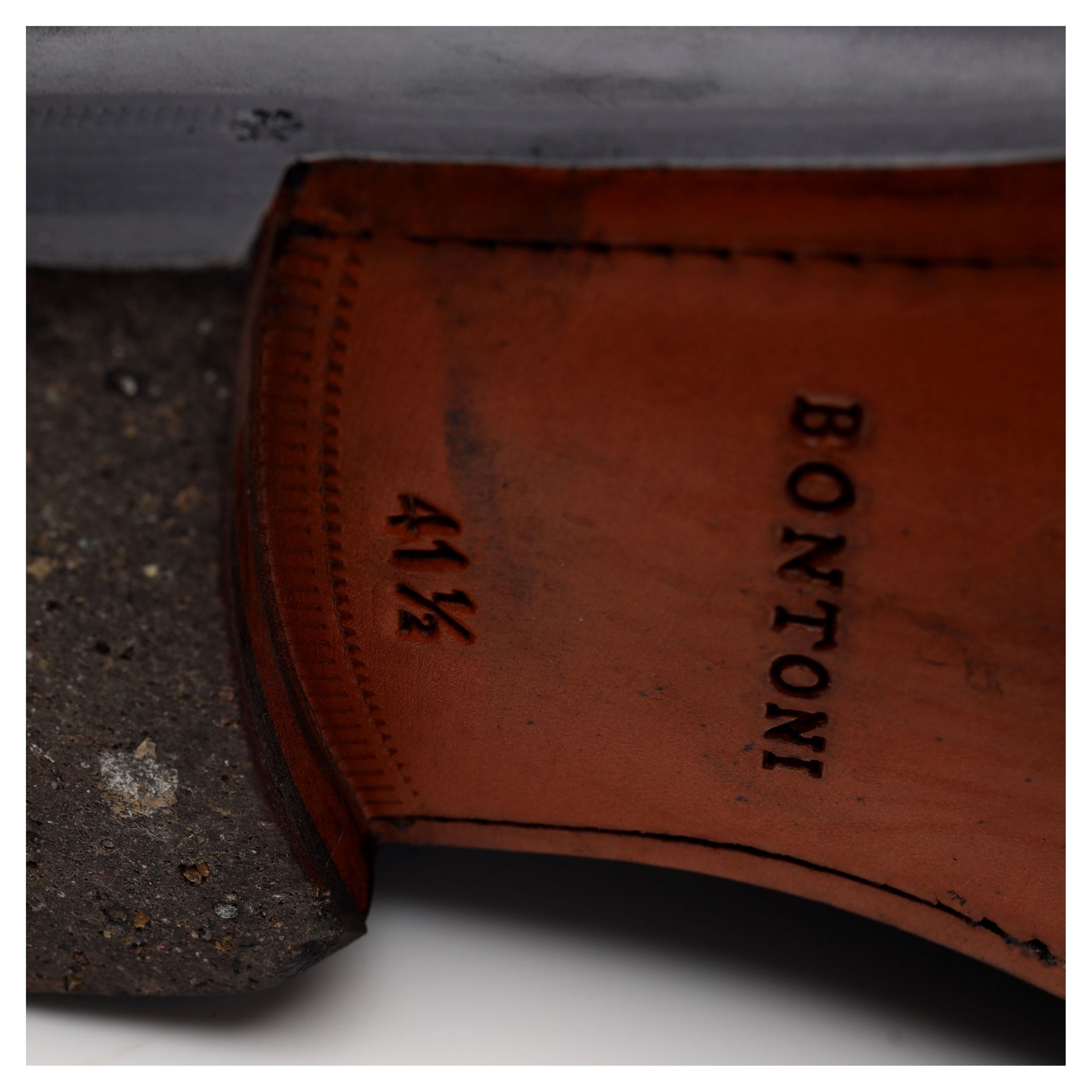 Bontoni Principe mocassins cuir noir UK 7,5