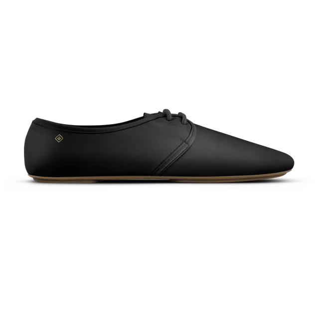 Rivieras Jazz J401 chaussures noir cuir lacets