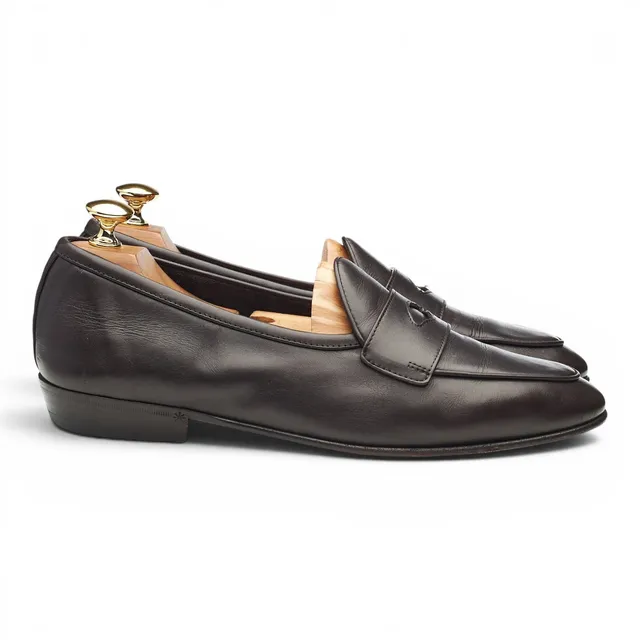 Baudoin Lange Sagan Classic mocassin cuir marron 6 UK