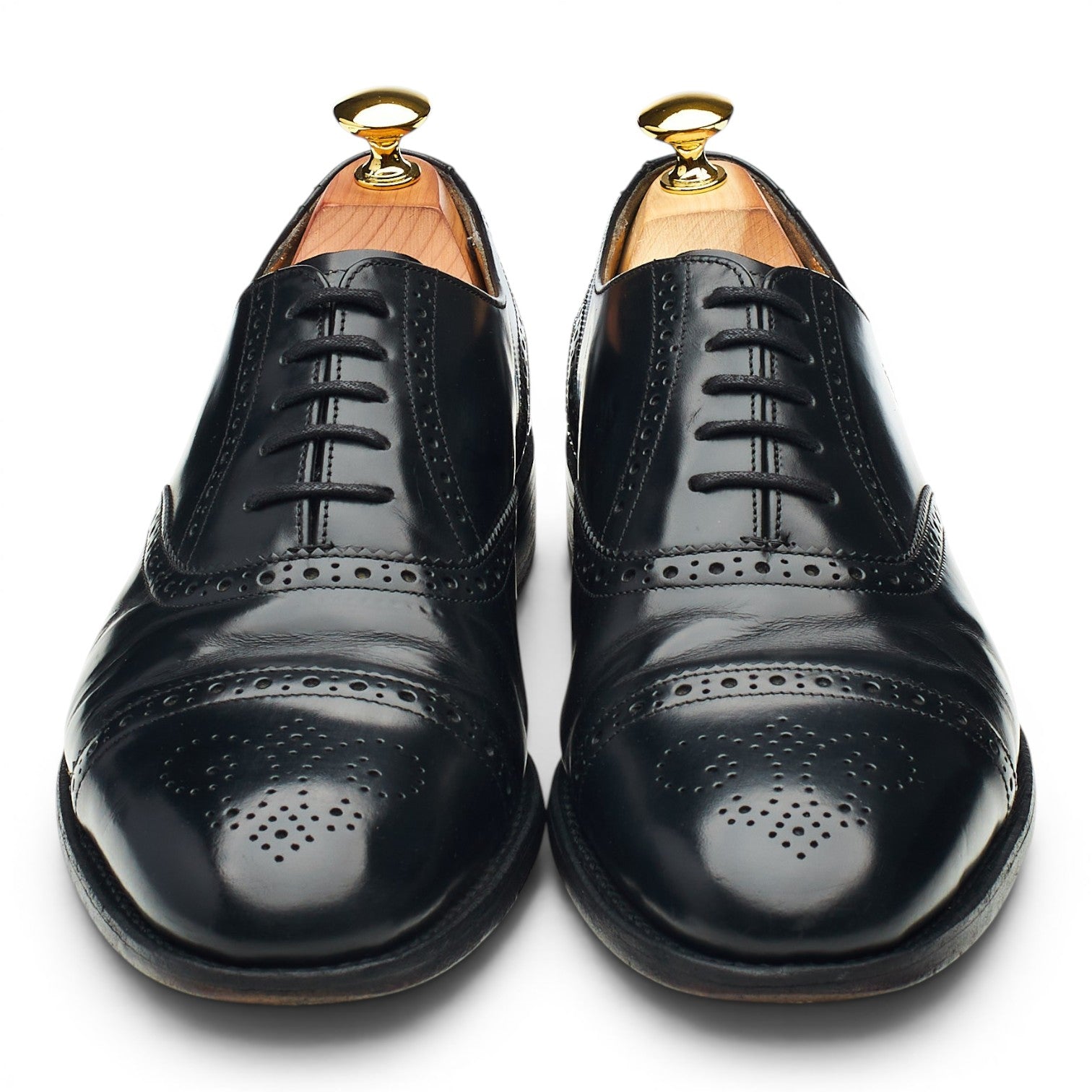 Barker Gatwick derbies oxford cuir noir pointure 7.5 UK