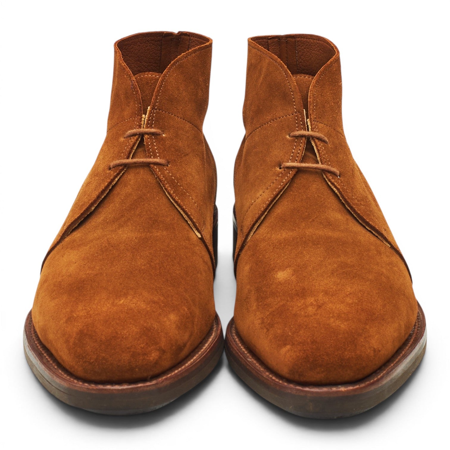 John Lobb Romsey II boots chukka daim marron 8 UK