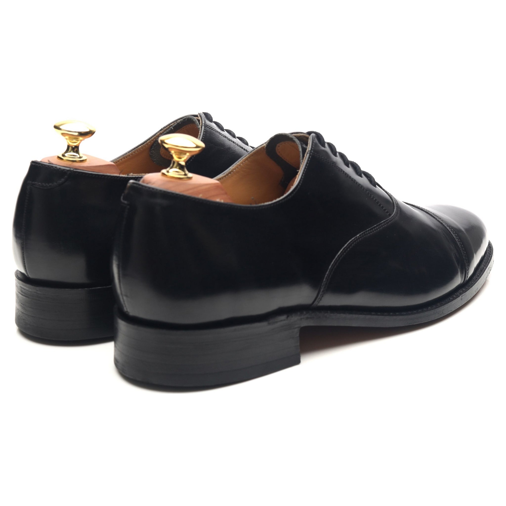 Barker Arnold richelieu cuir noir 8,5 UK