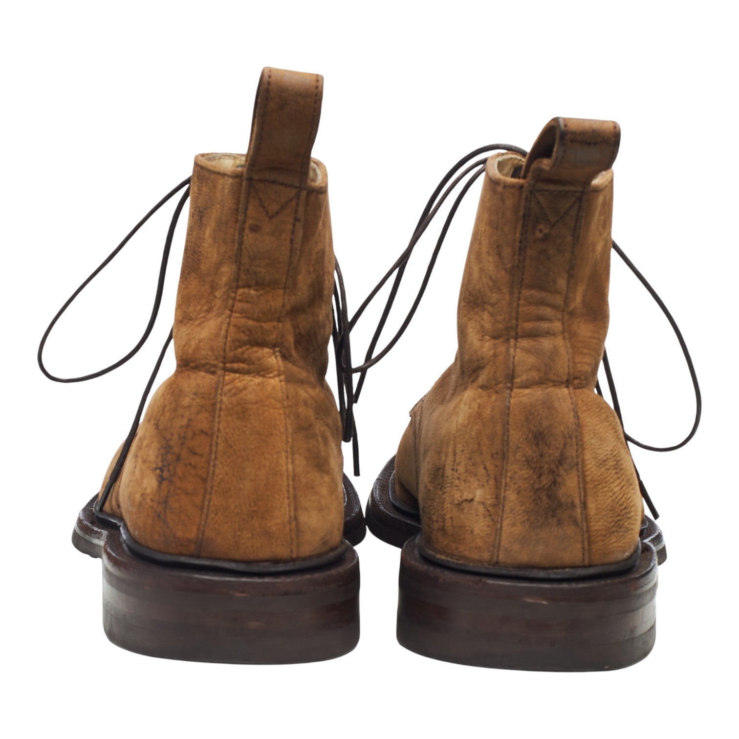 Loake Shilton boots suède ciré marron UK 7.5