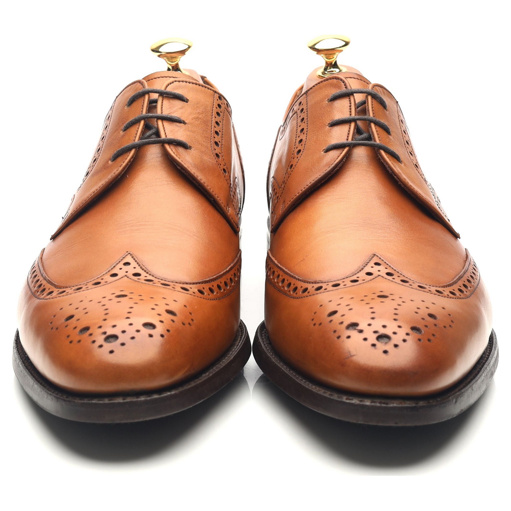 Barker Longworth derby brogue cuir marron 10 UK large