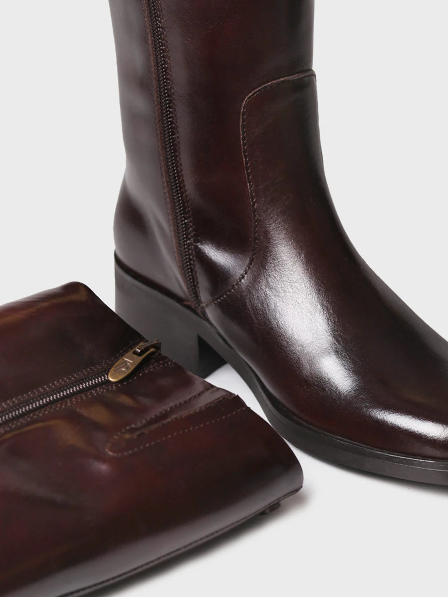 Toni Pons Taga-P bottes femme cuir talon 4 cm
