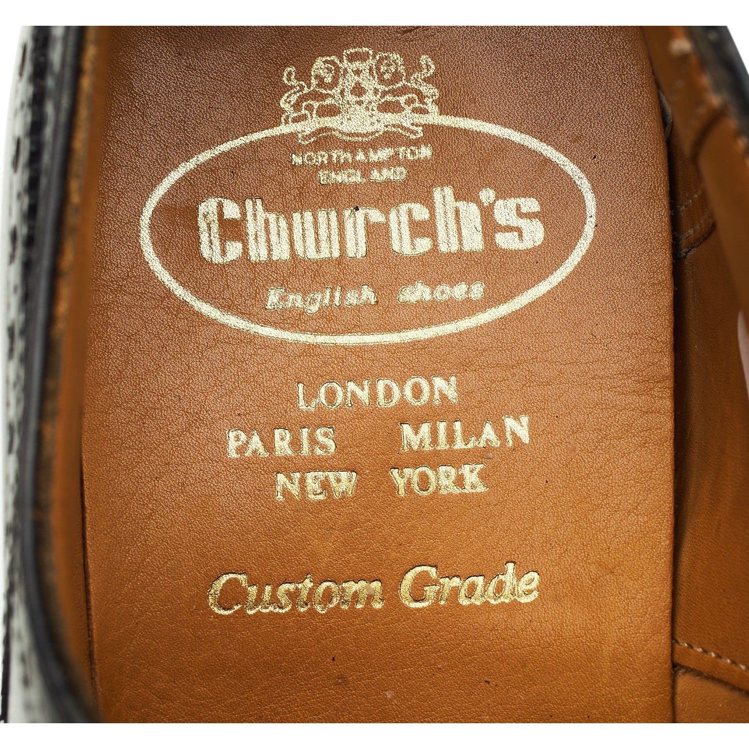 Church's Chetwynd oxford brogue cuir noir UK 7