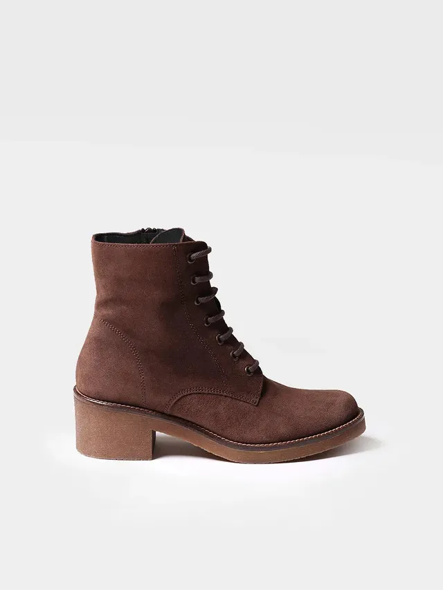 Toni Pons Pavia-SY bottine suède talon 4 cm