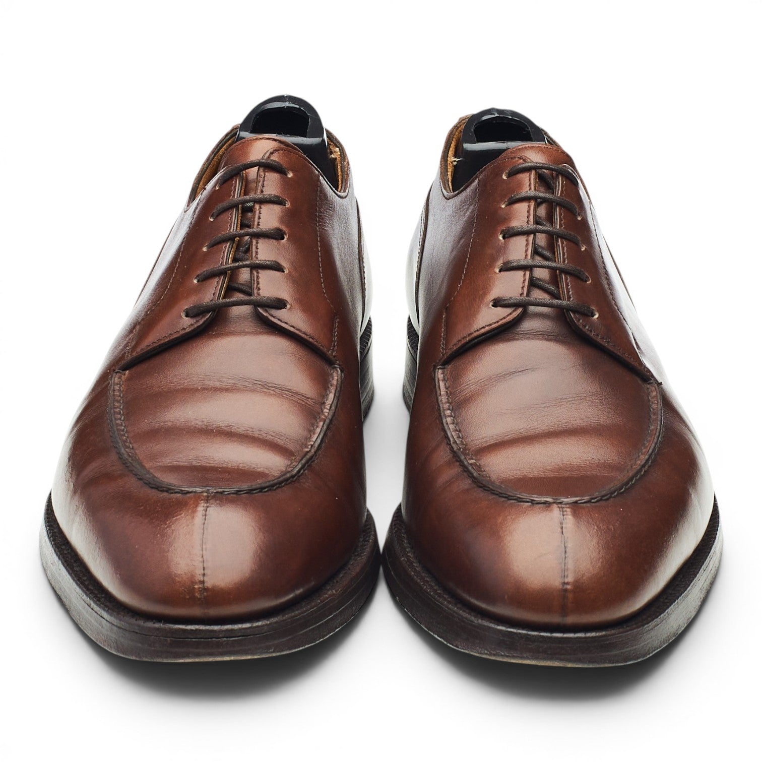 George Cleverley Split Toe Derby cuir marron 7.5 UK