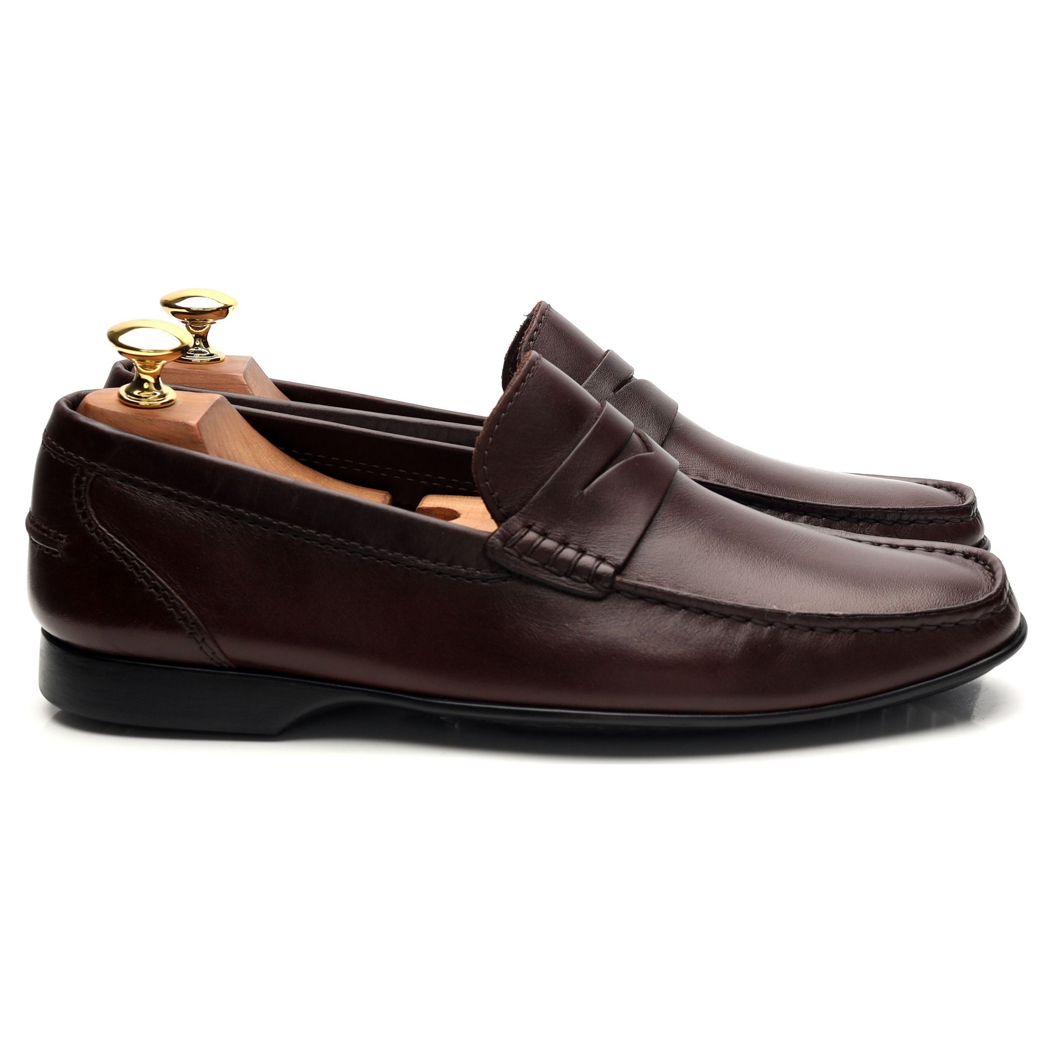 Crockett & Jones Genoa mocassins cuir marron 6 UK