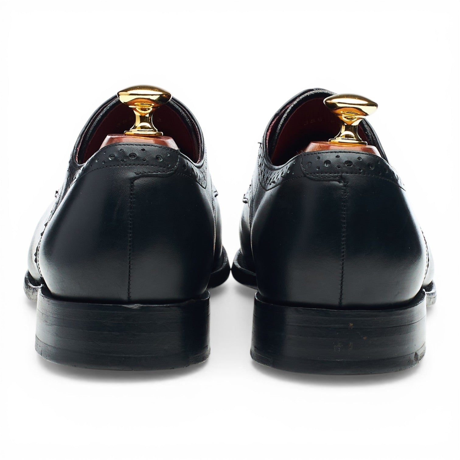 Barker derby brogue cuir noir UK 8.5