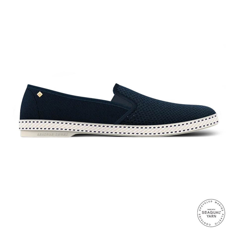 Rivieras Classic Toile Filet espadrilles marine coton