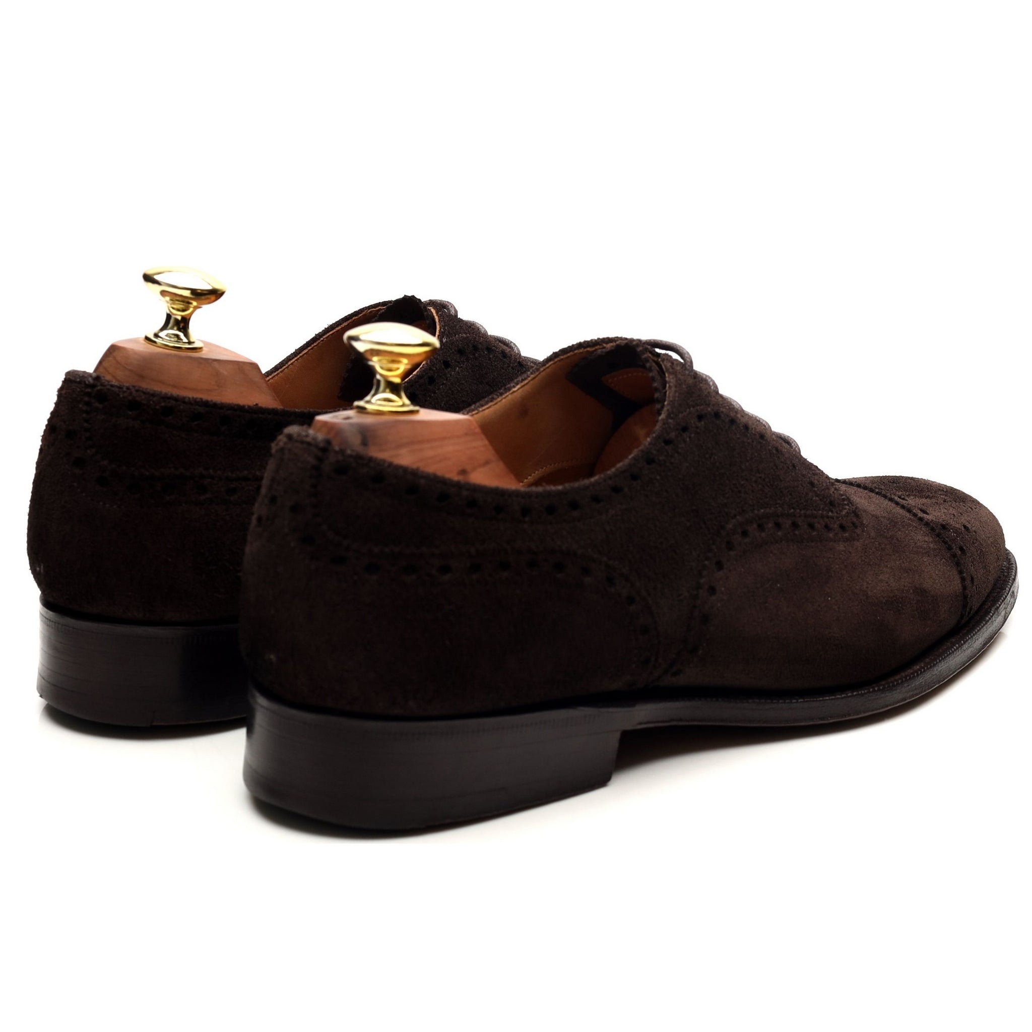 Church's Highgrove richelieu suède marron foncé UK 7.5