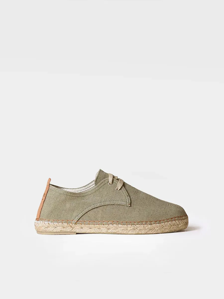 Toni Pons Dixon espadrille homme à lacets toile