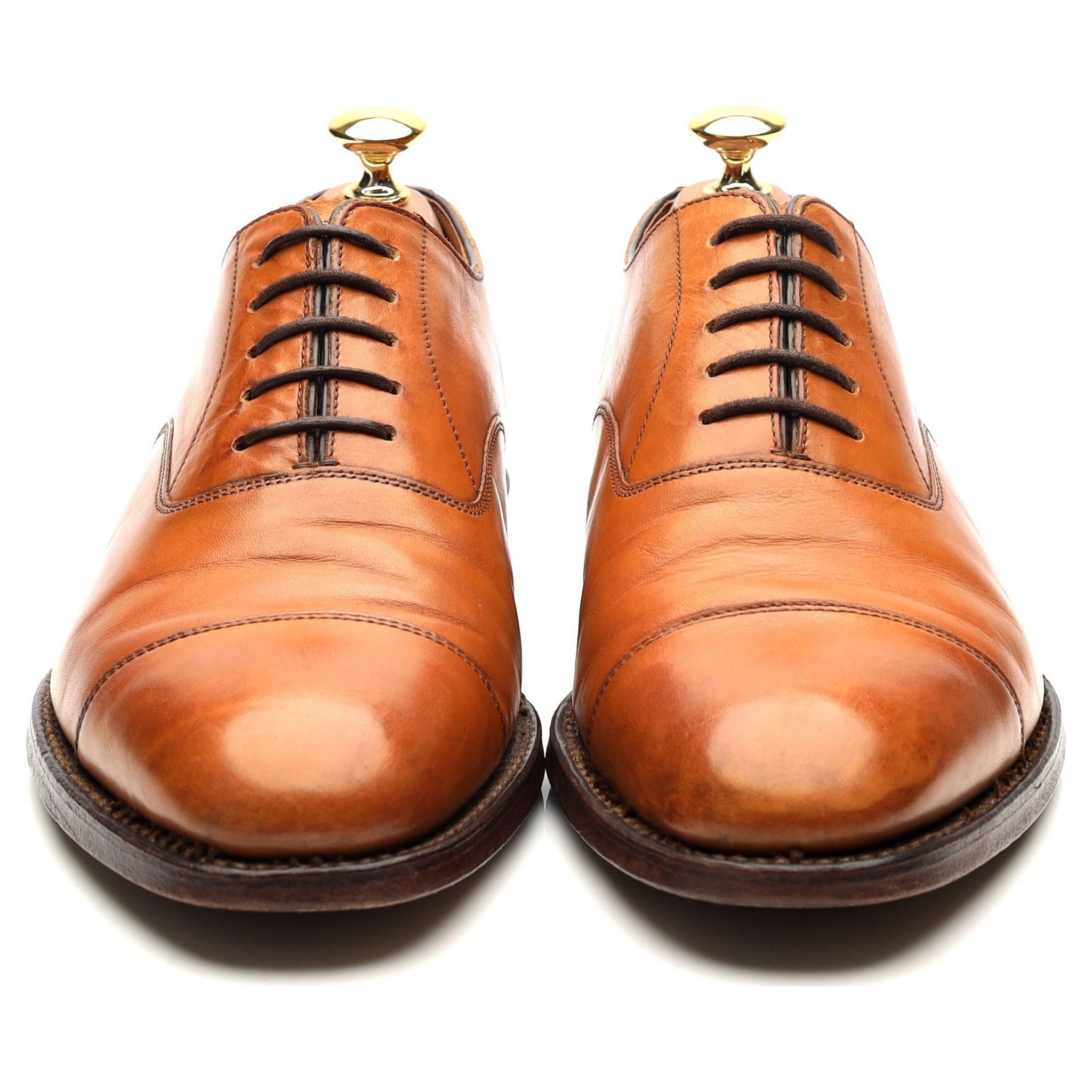 Loake 1880 Aldwych richelieu cuir tabac UK 6.5