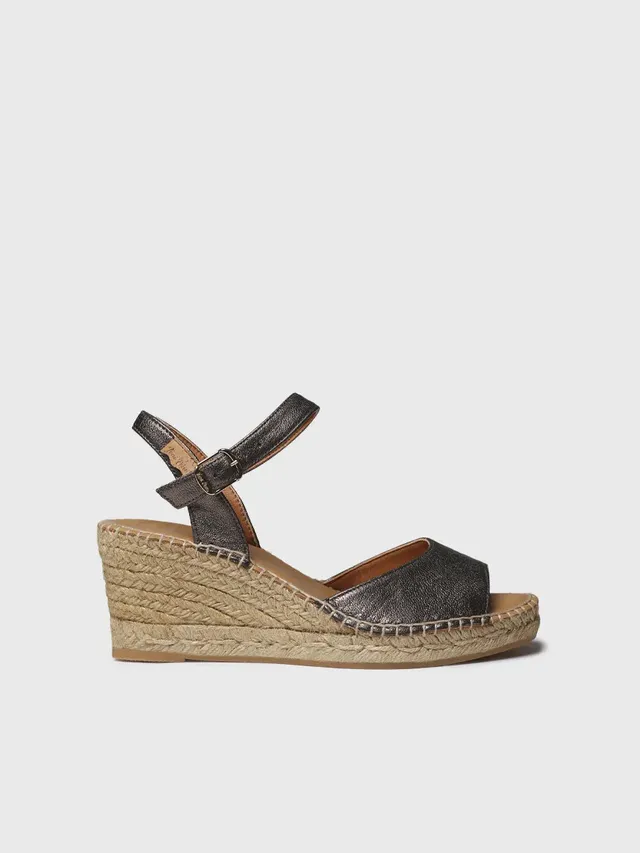 Toni Pons Sia-P espadrilles cuir compensées femme