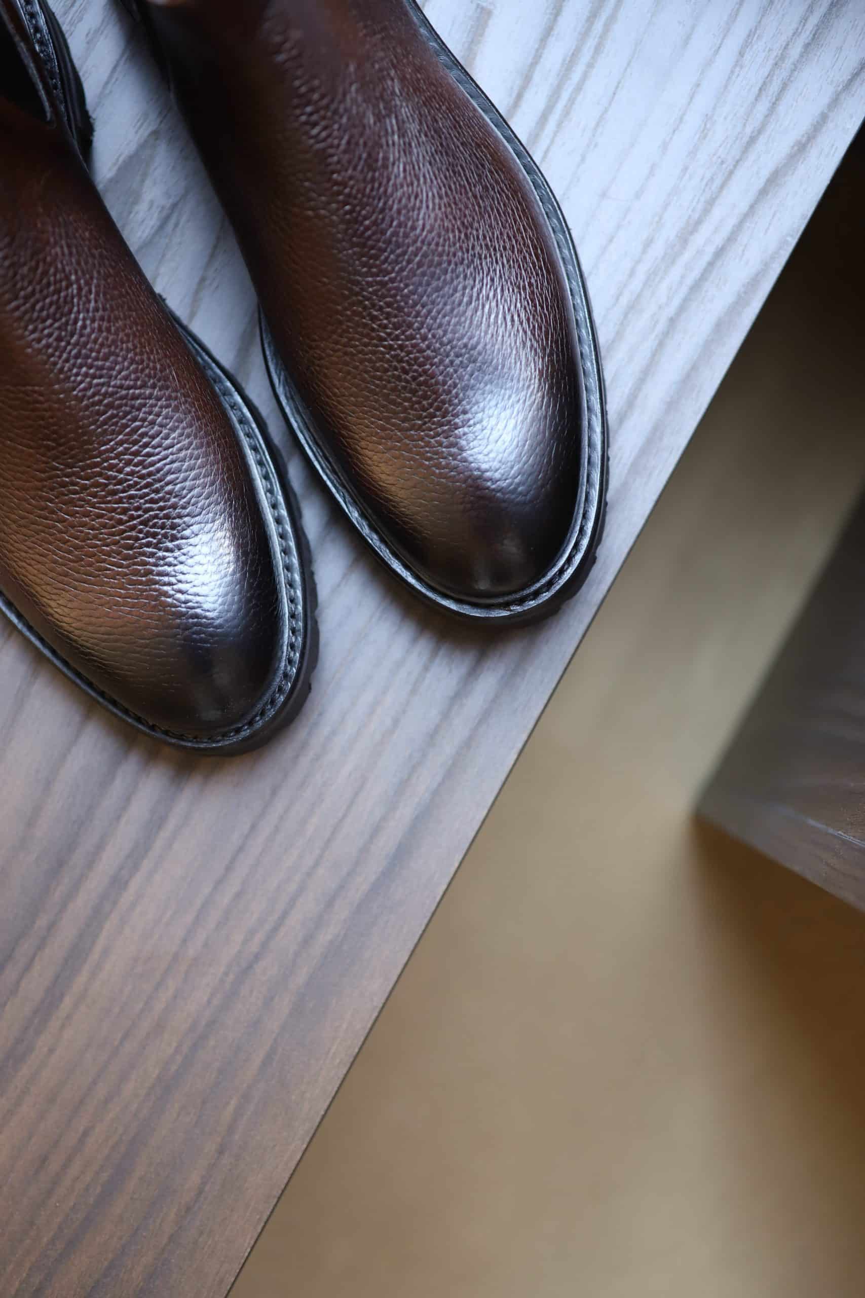 Malfroid Berrière II boots cuir grainé