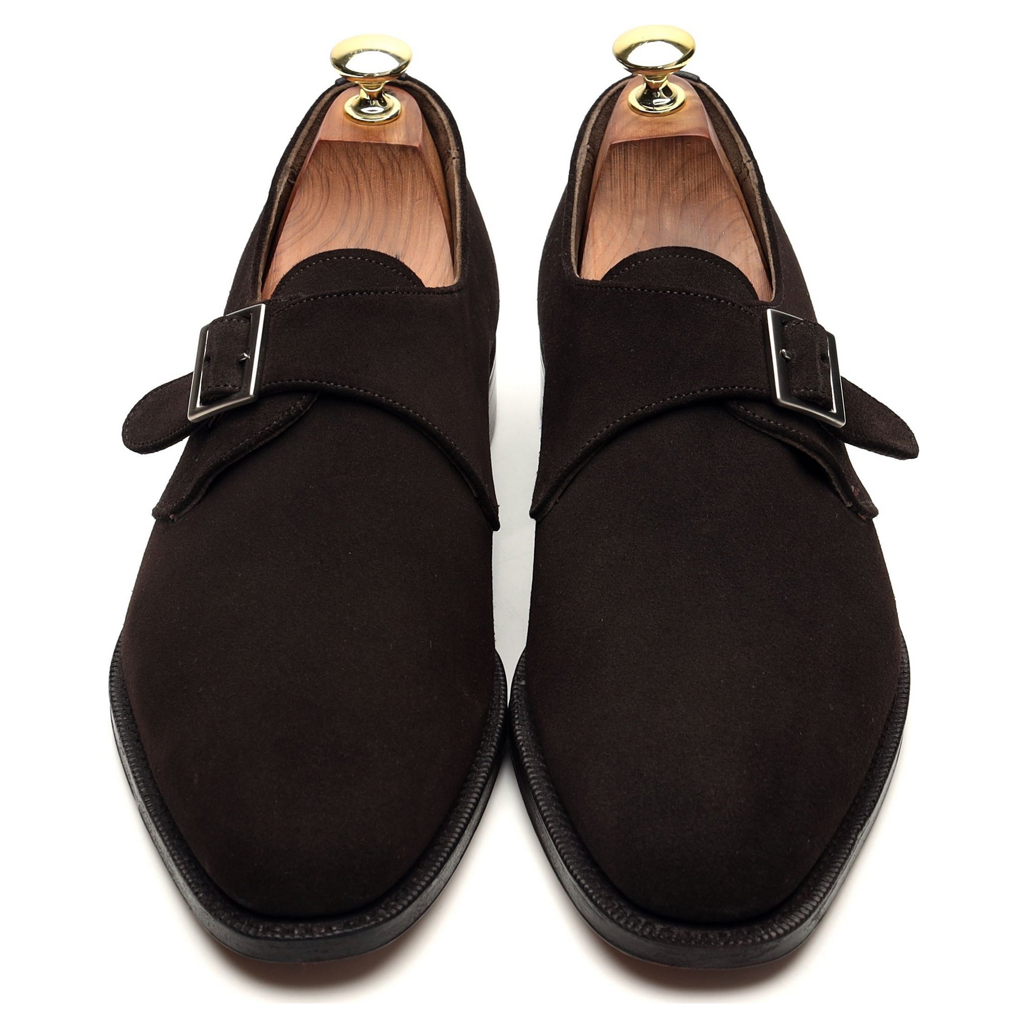Church's Goddard Monk daim marron foncé pointure UK 7