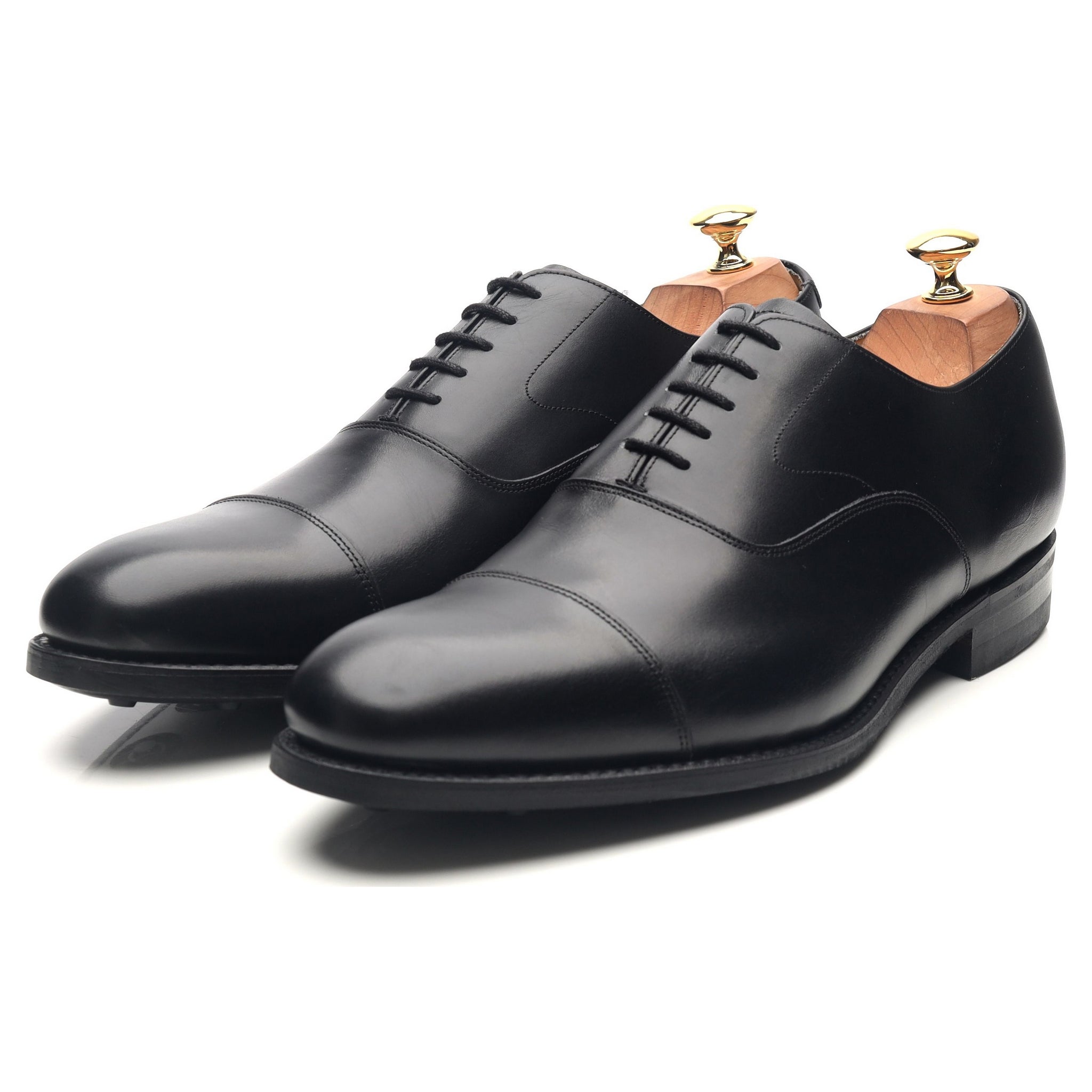 Barker Malvern oxford cuir noir 10