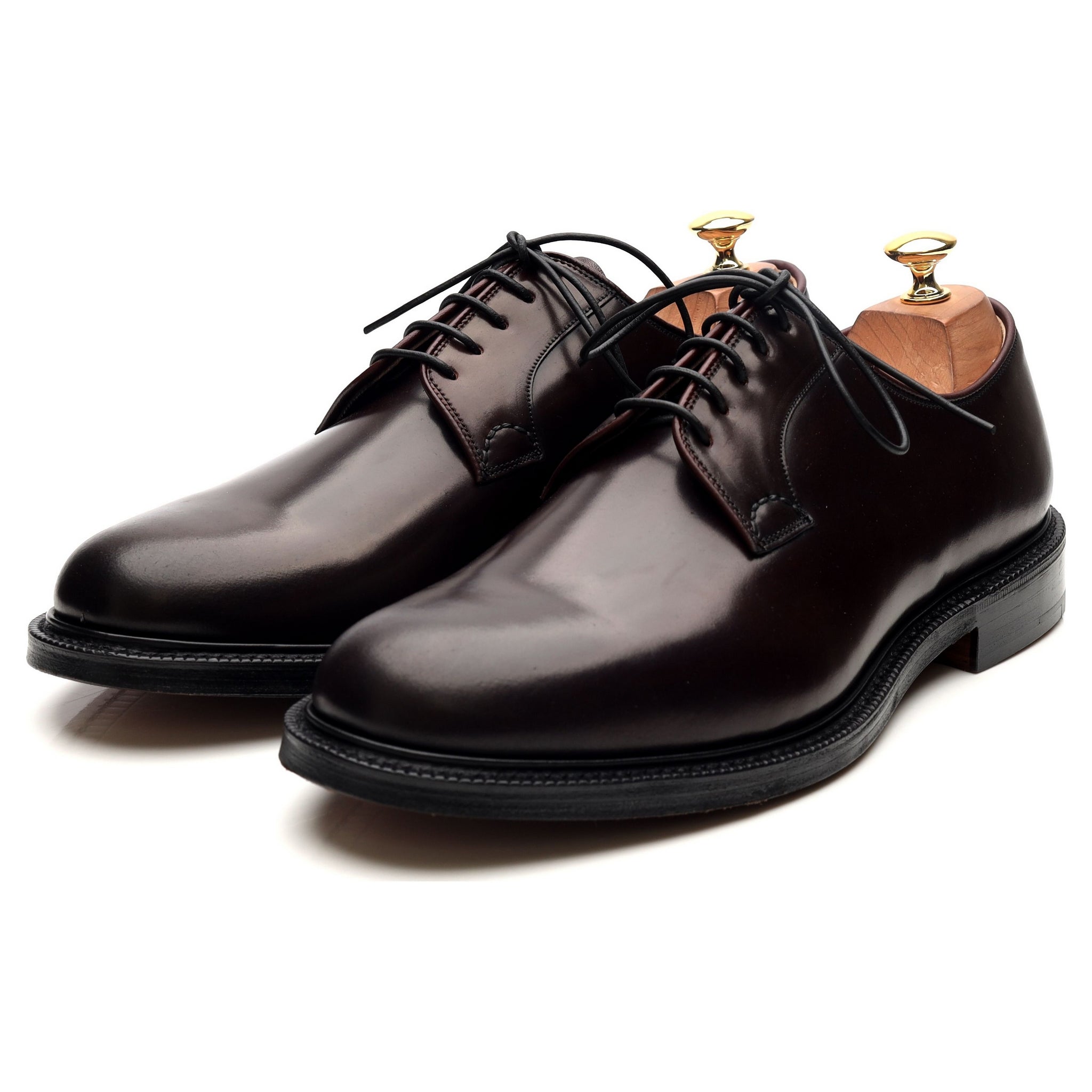 Church's Shannon derby cordovan bordeaux UK 9.5 cuir