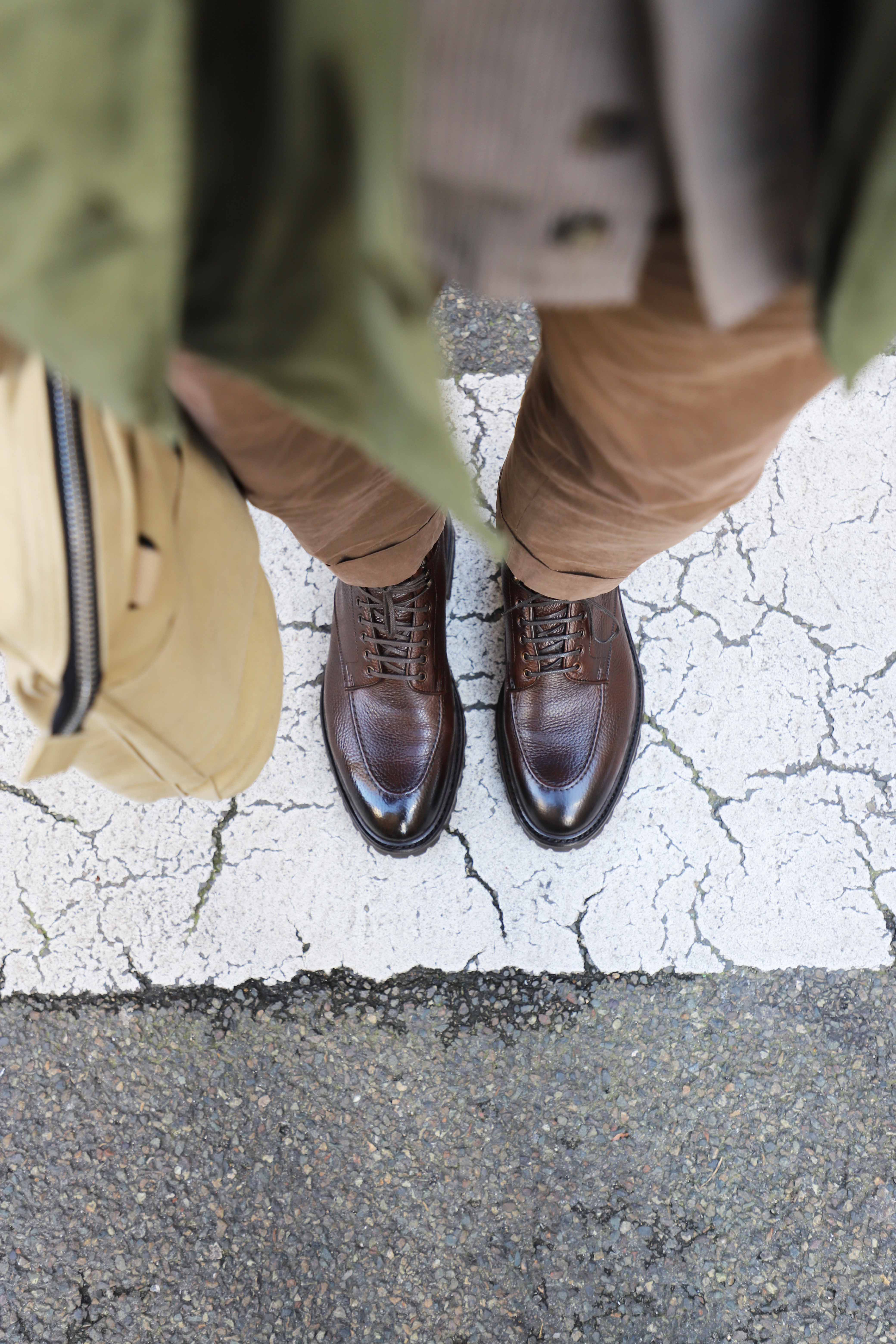 Malfroid Defender Highland bottine cuir grainé