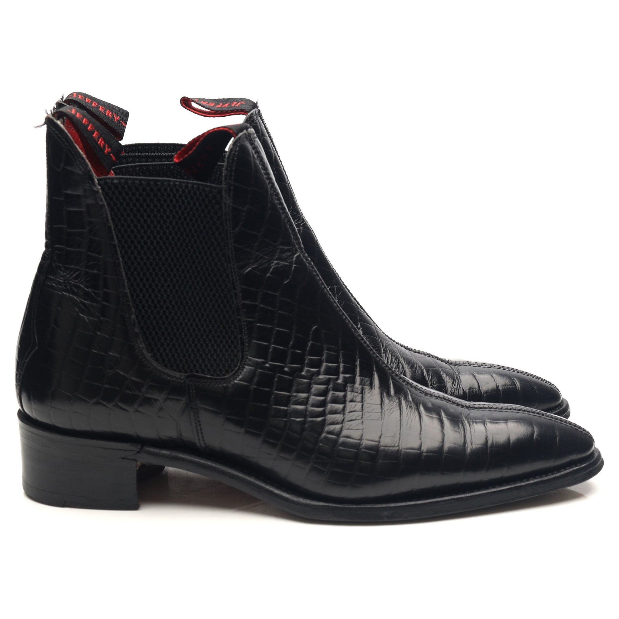 Jeffery West bottines chelsea cuir noir UK 6
