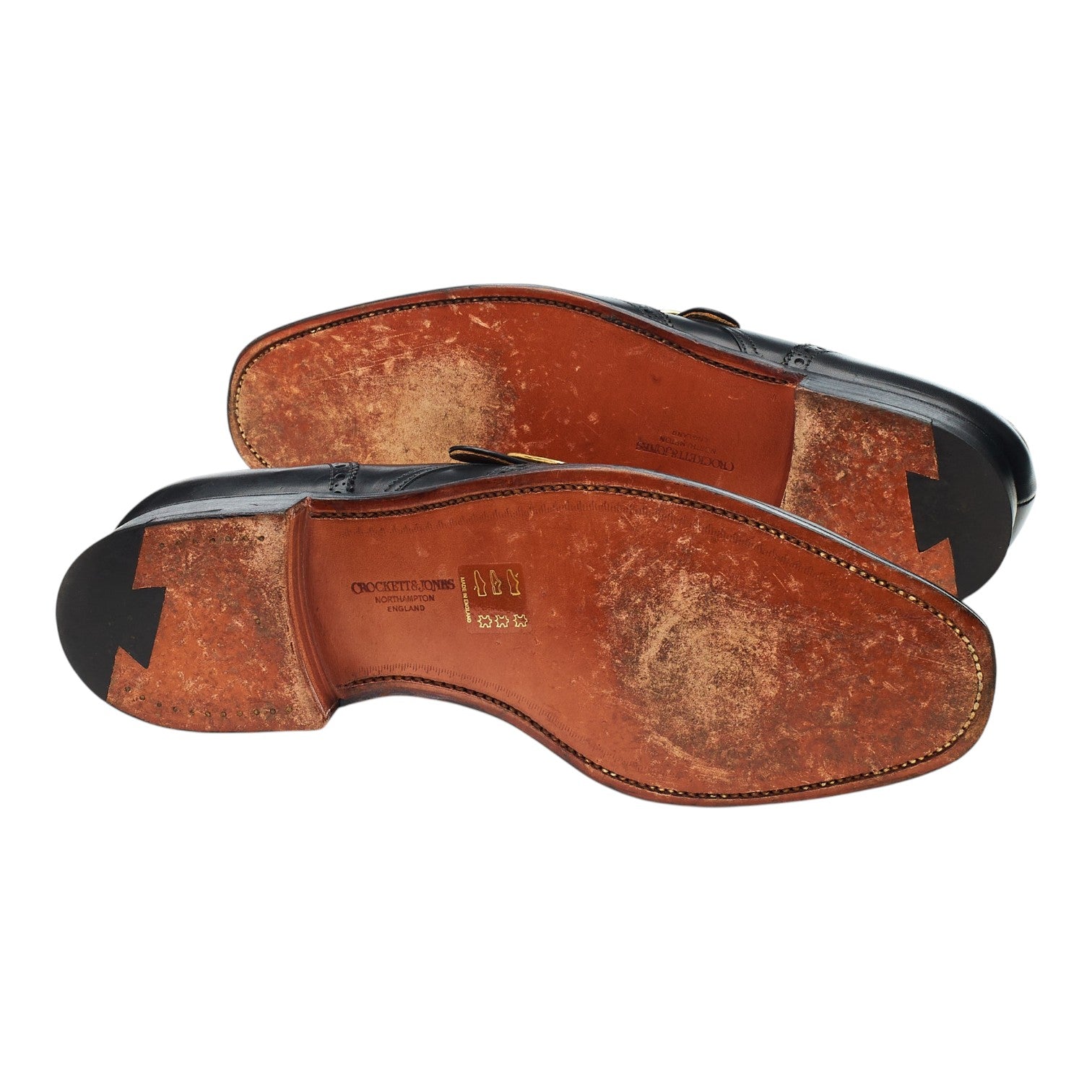 Crockett & Jones Chalfont monk cuir noir pointure 41