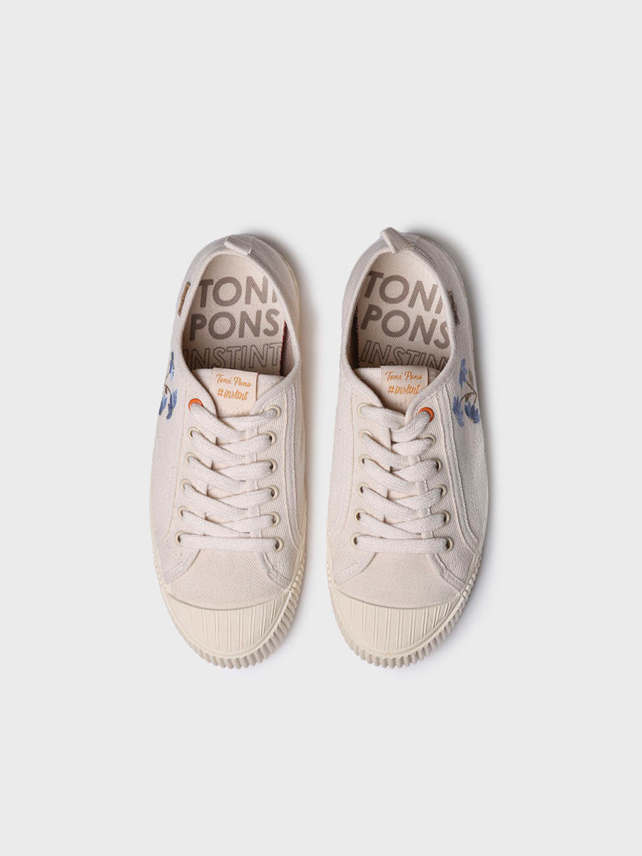 Toni Pons Gilda-CF baskets basses écru vegan