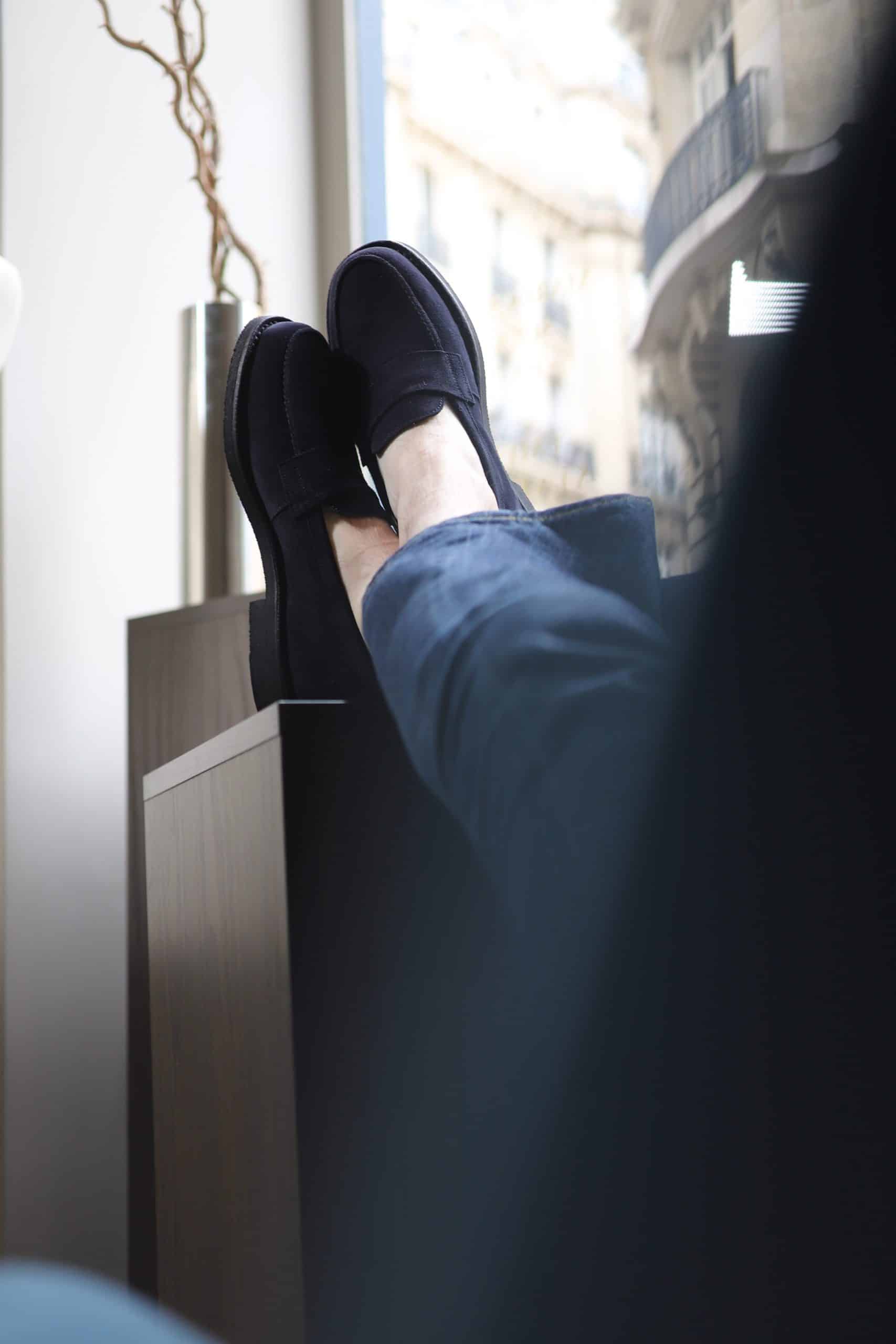 Malfroid Tilsitt Loft mocassin daim