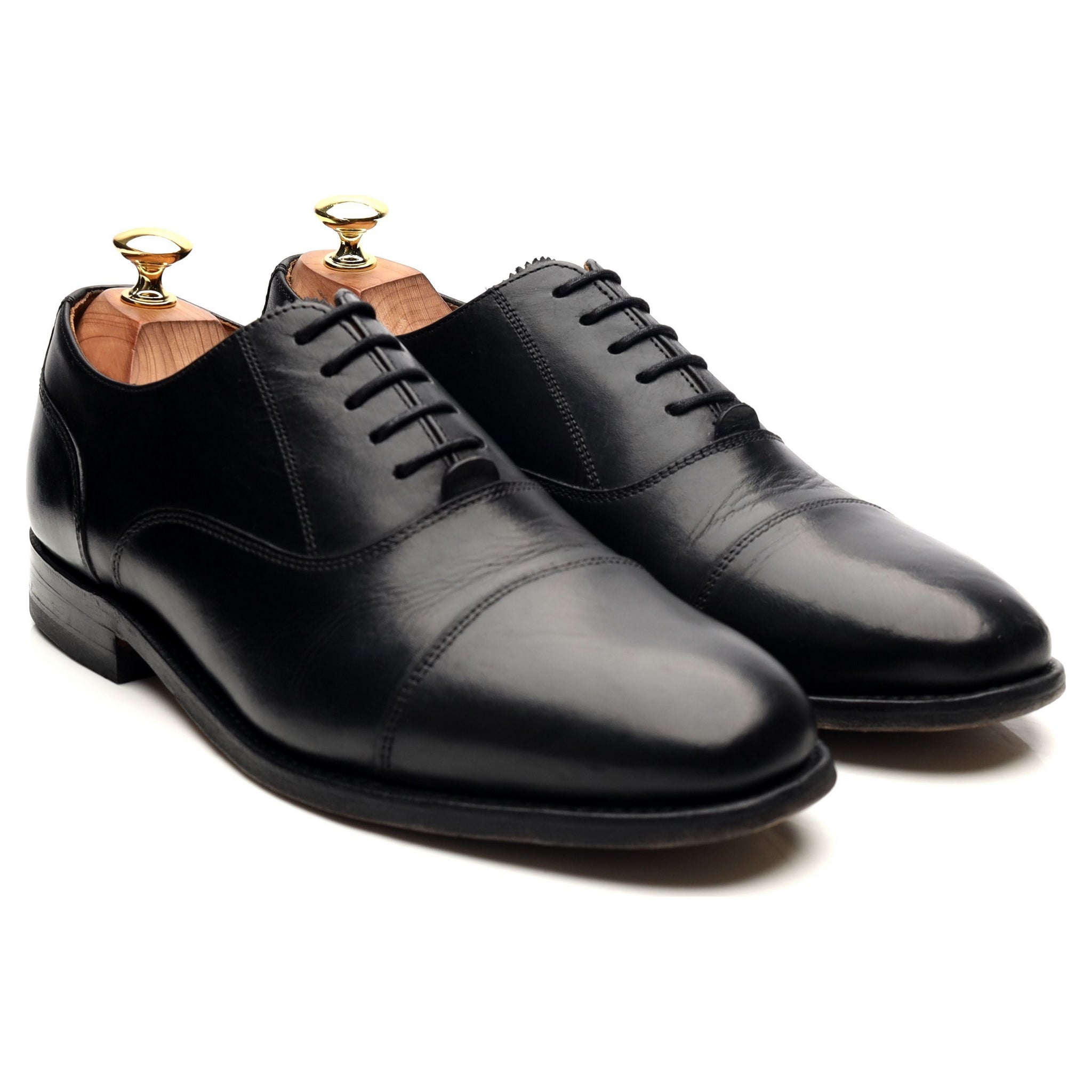 Herring Newcastle oxford cuir noir UK 8,5