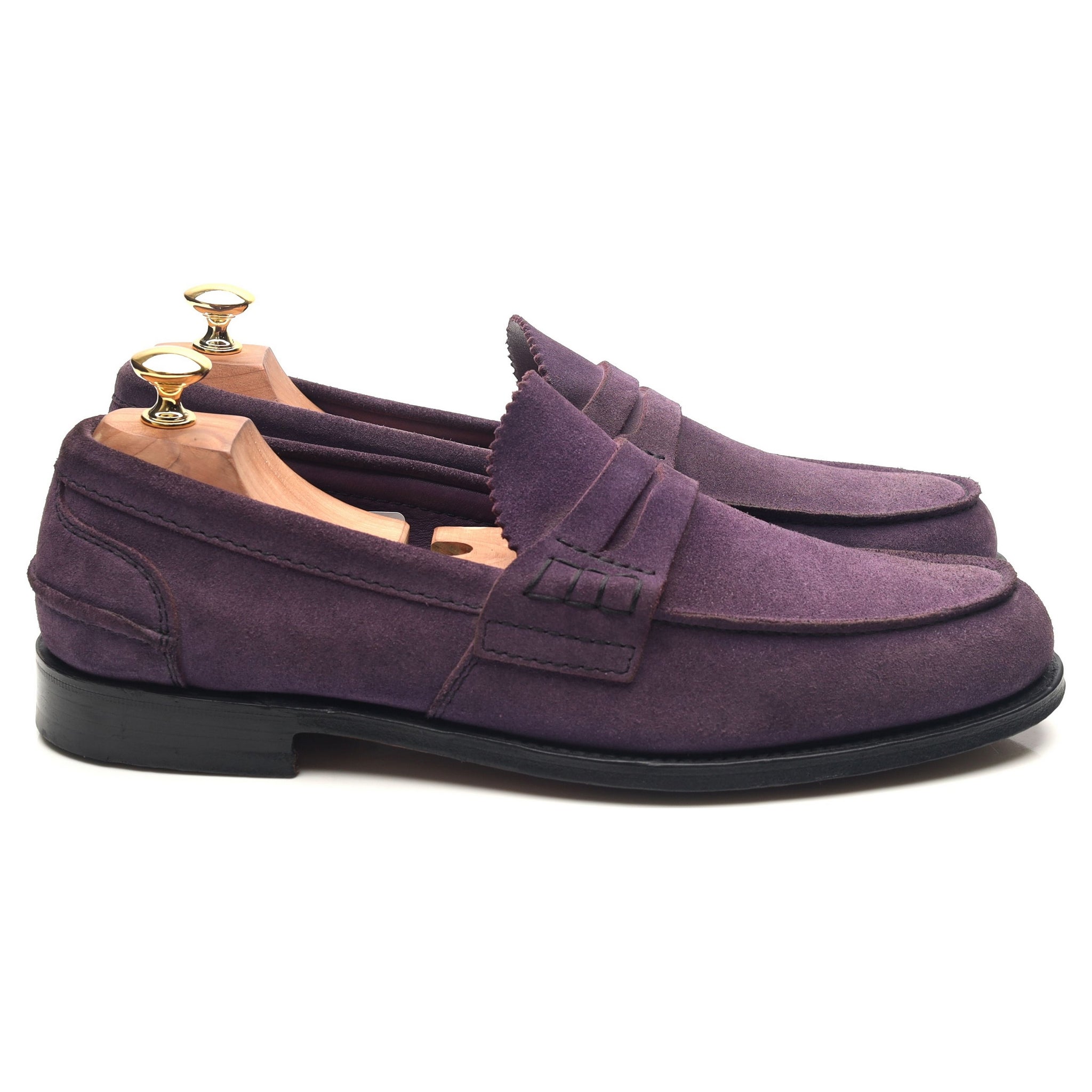 Church's Pembrey mocassins daim violet pointure UK 10