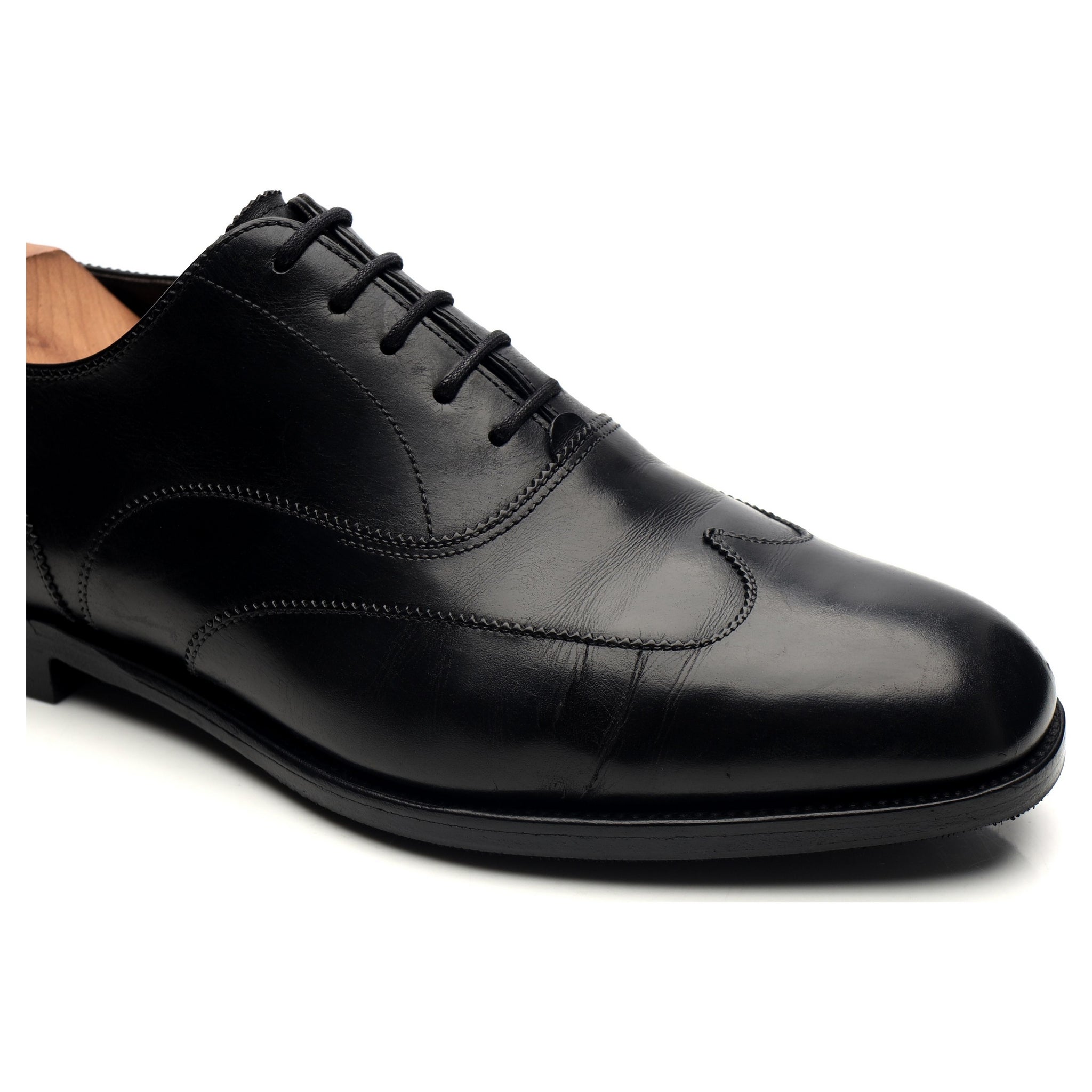 Edward Green Beaulieu richelieu cuir noir UK 7