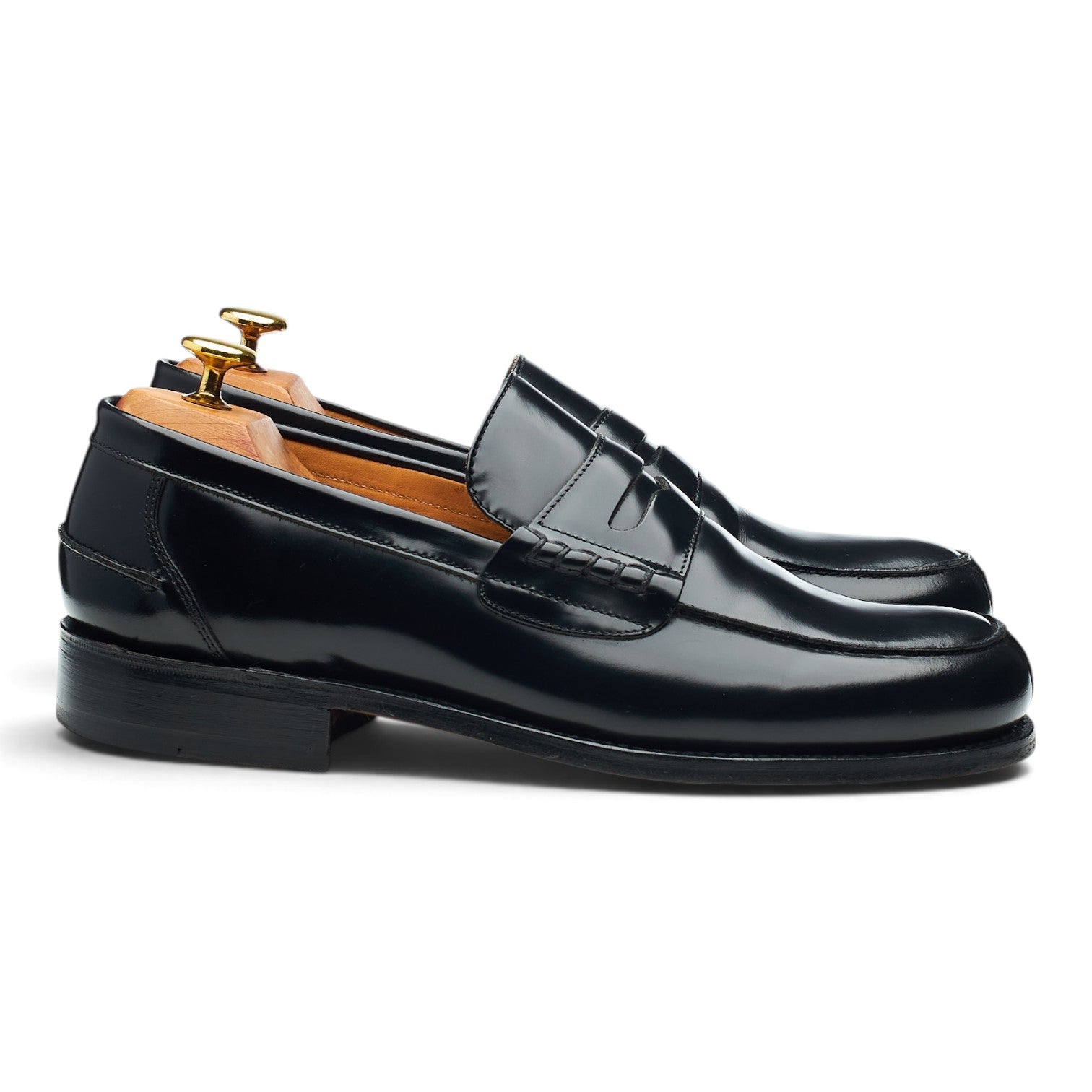 Barker Florence mocassin cuir noir 8 G