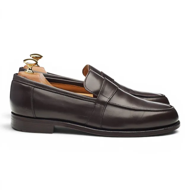 Shipton & Heneage Mayfield mocassin cuir marron UK 6