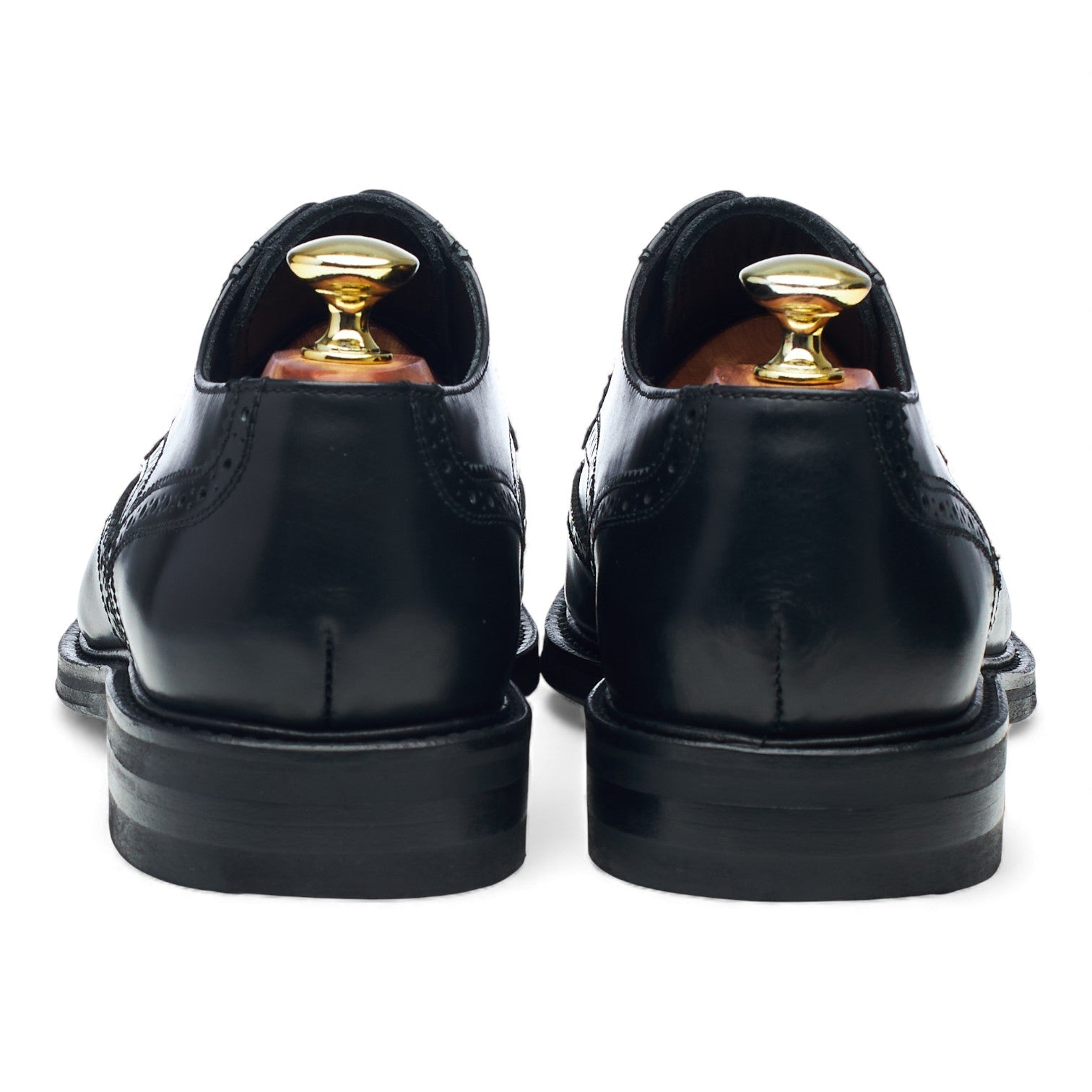 Herring derby cuir noir UK 7 brogue