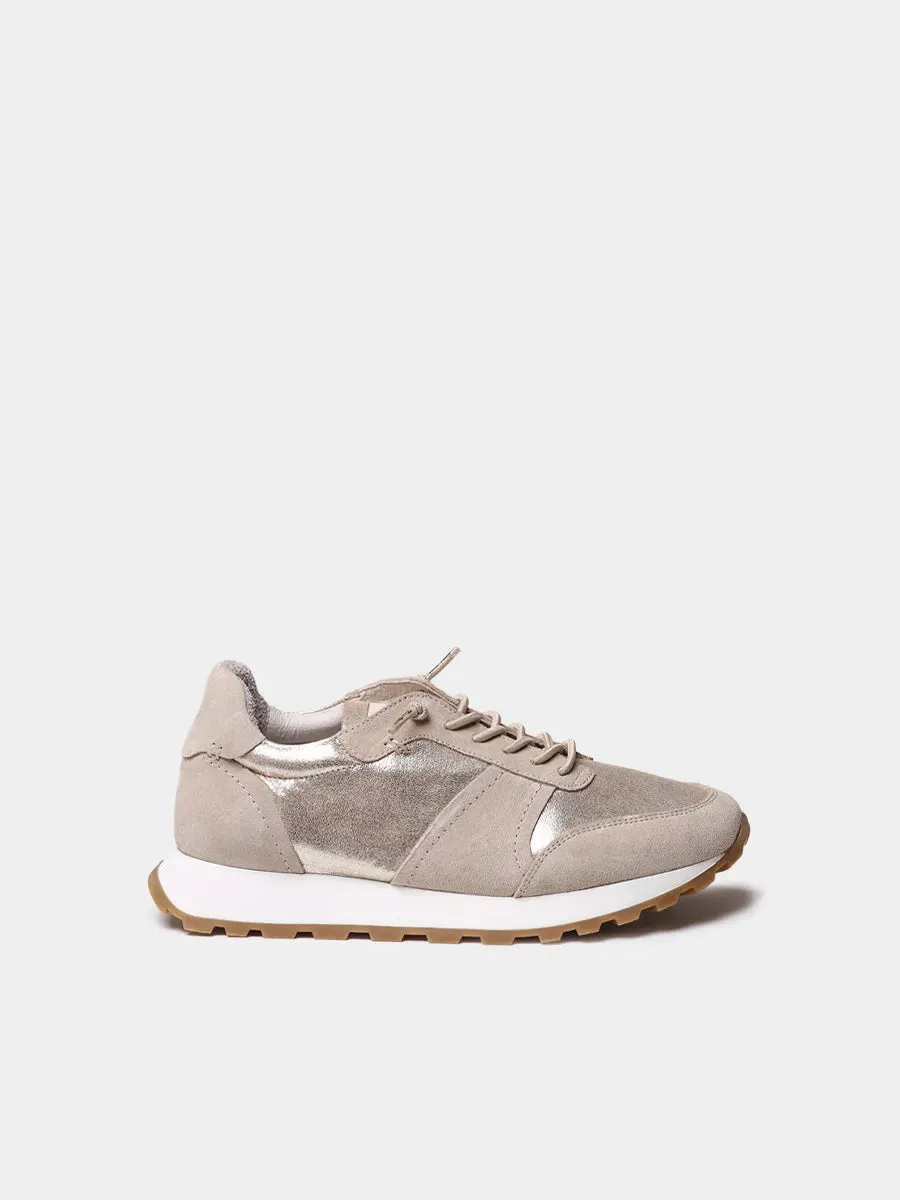 Toni Pons Alicia baskets femme cuir métallique lacets
