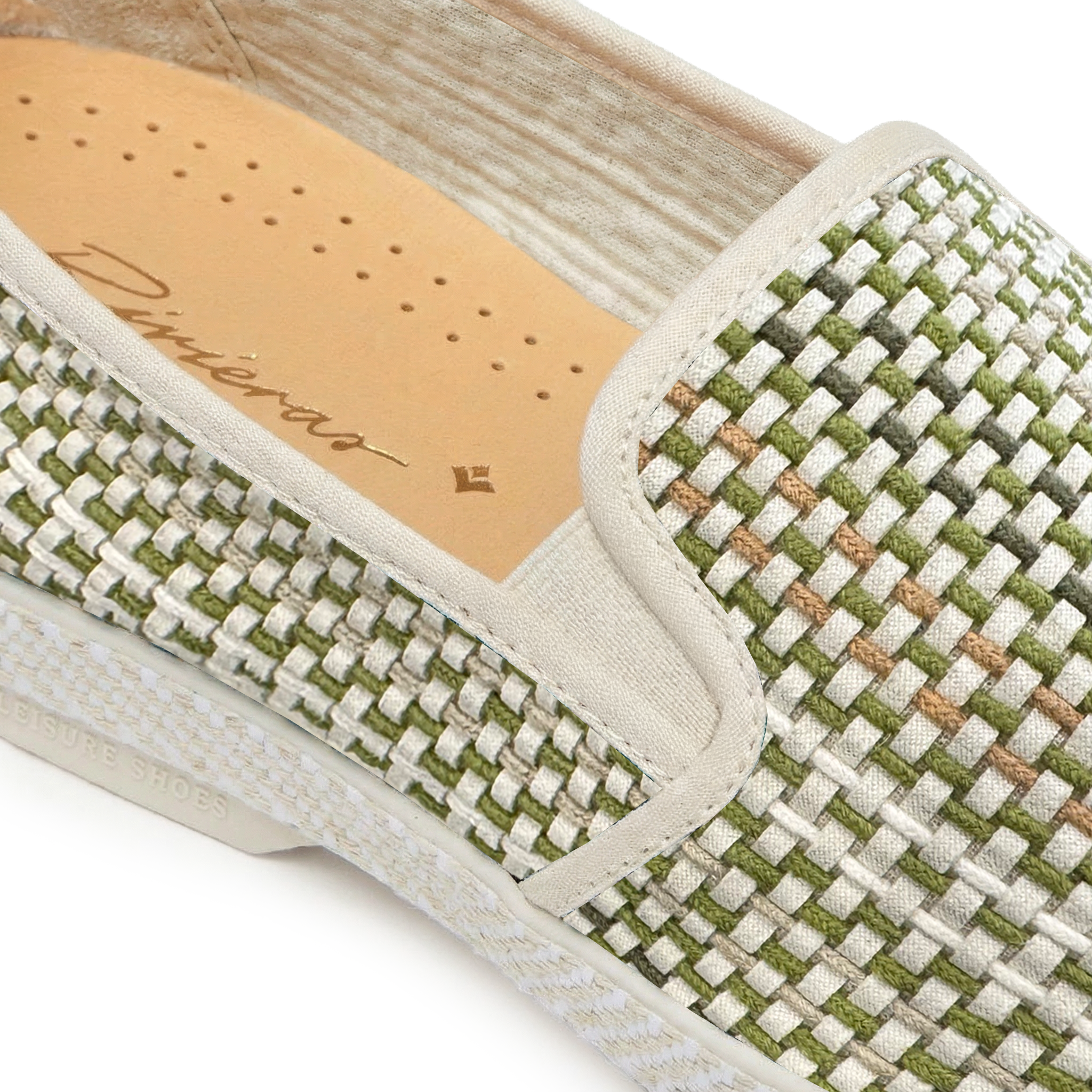 Rivieras Classic Verona 3145 espadrilles kaki tressé