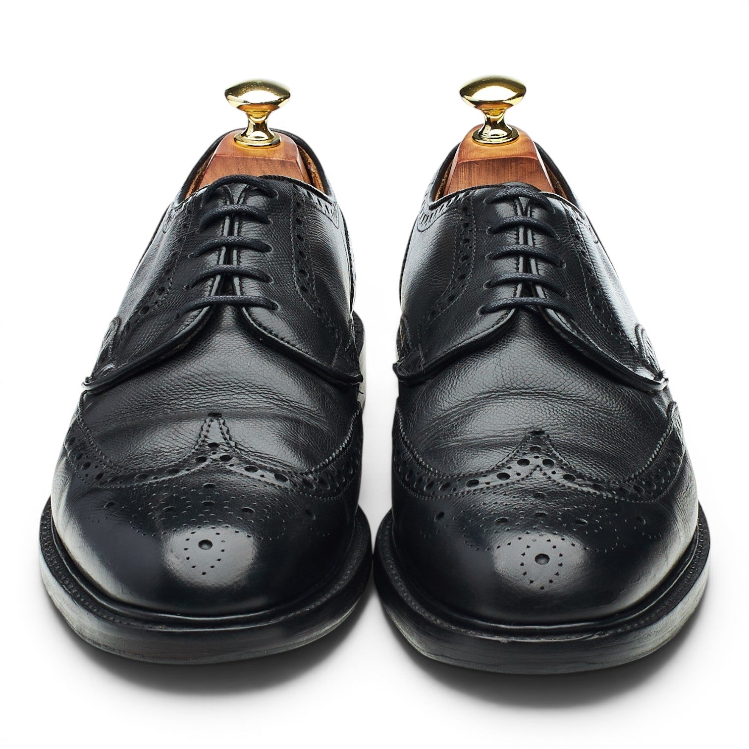 Cheaney Bexhill derby cuir noir grainé pointure 41,5