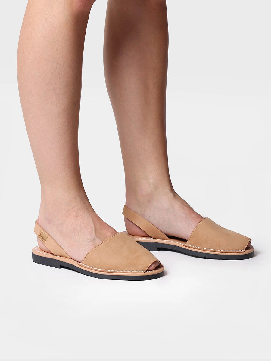 Toni Pons Mao-N sandale cuir plate 1 cm