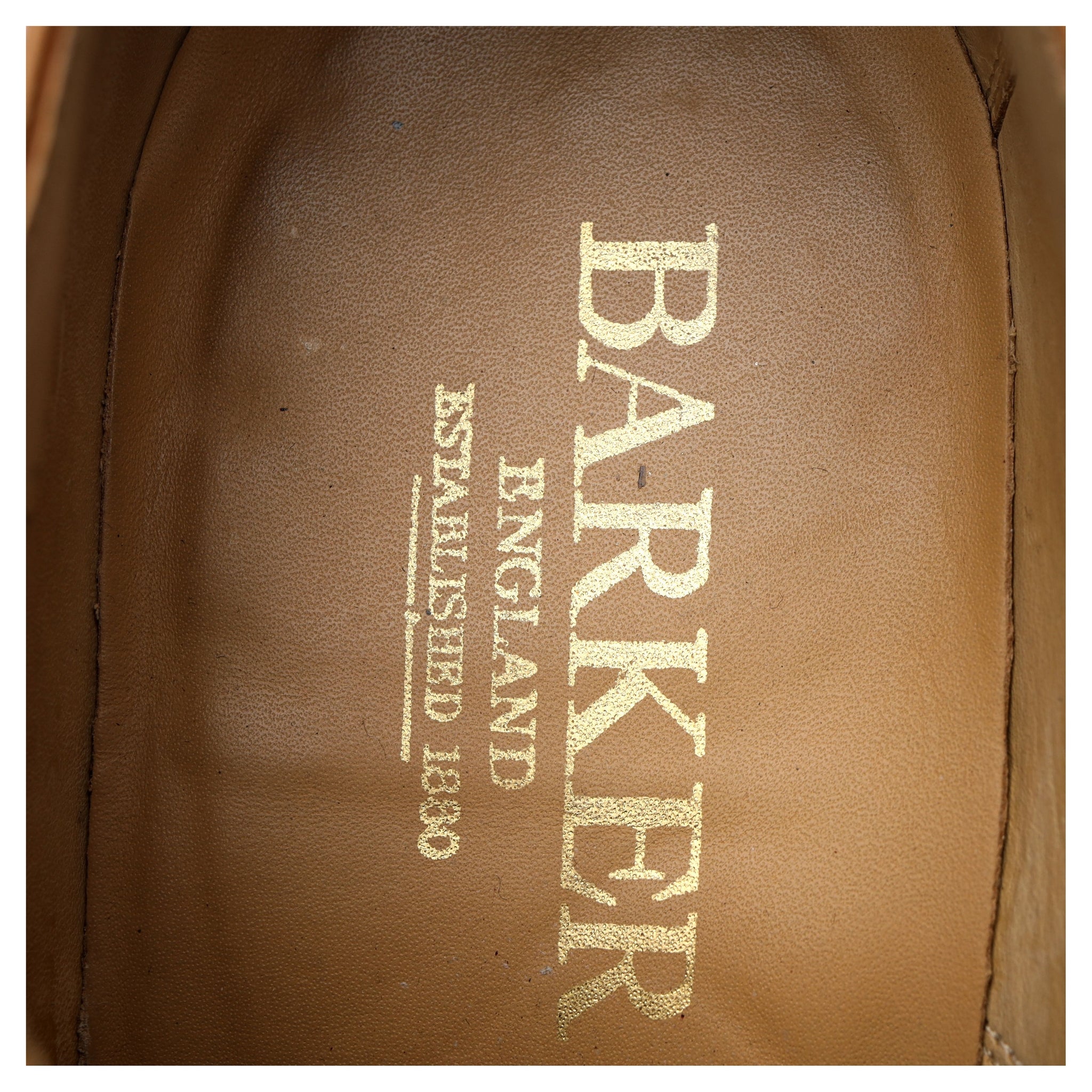 Barker Malton richelieus cuir marron UK 7