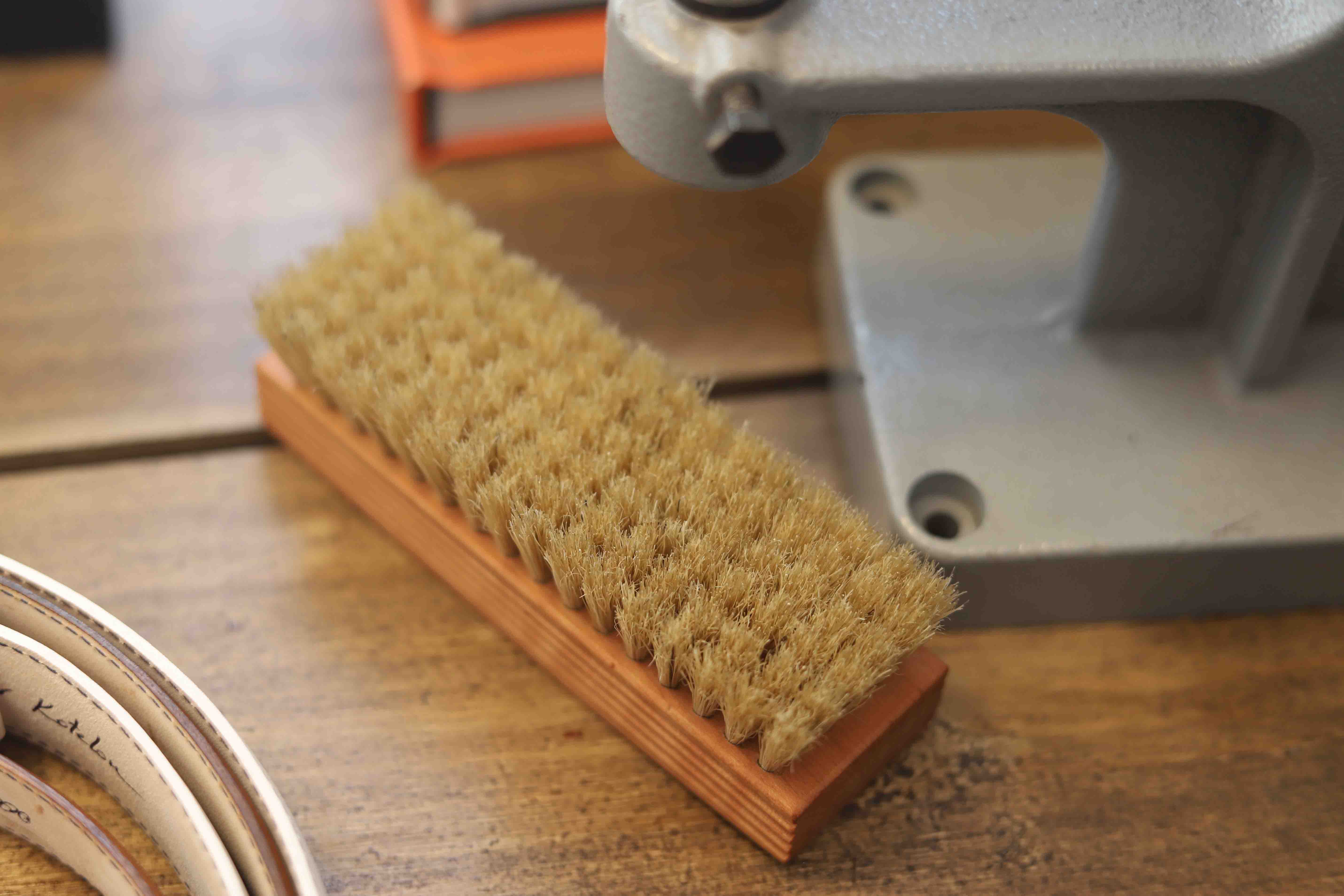 Malfroid brosse crin de cheval entretien cuir
