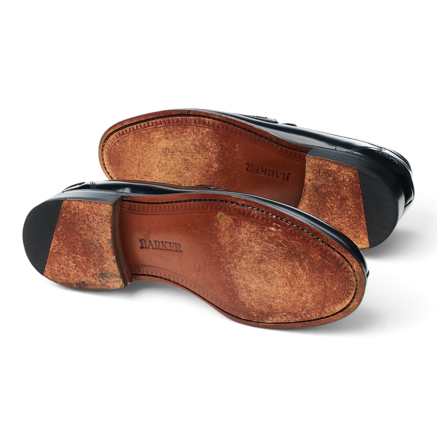 Barker Florence mocassin cuir noir 8 G