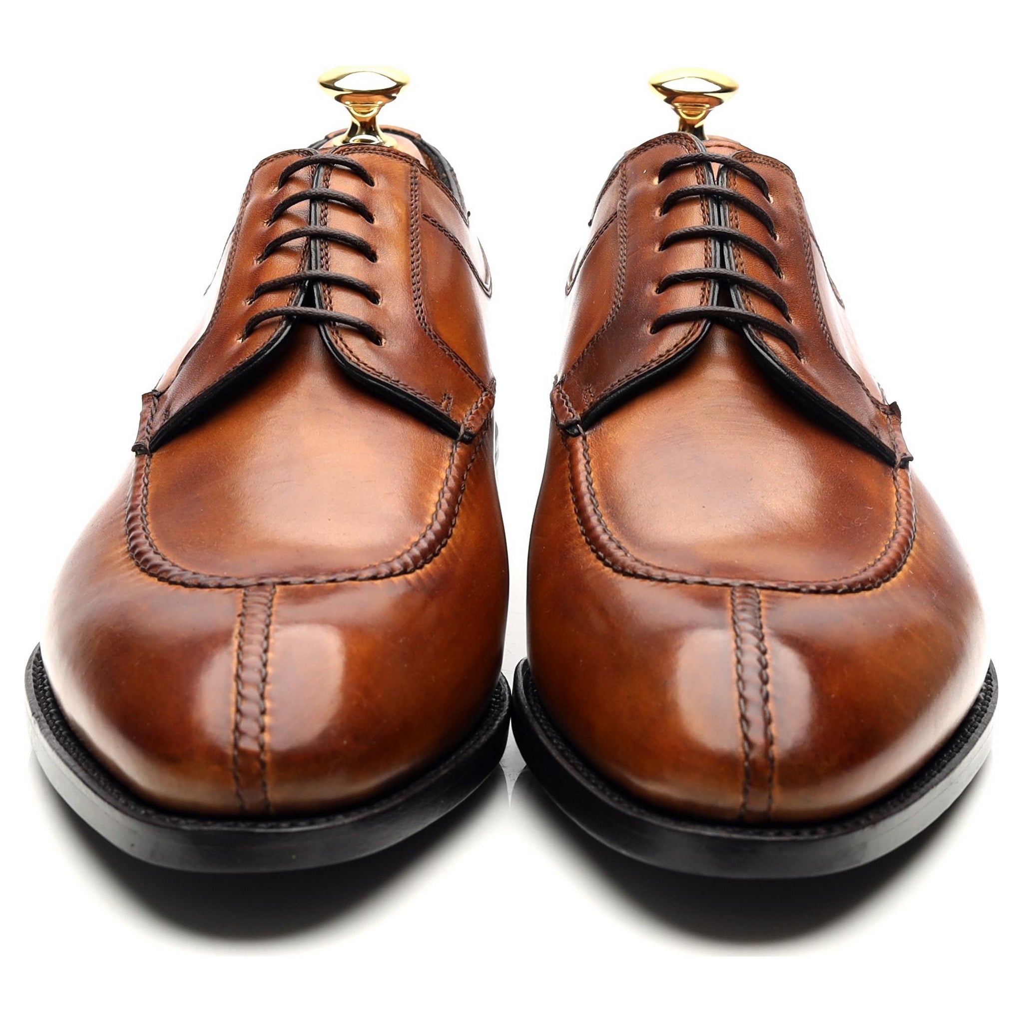 Bontoni Magnifico derby cuir marron UK 9 veau