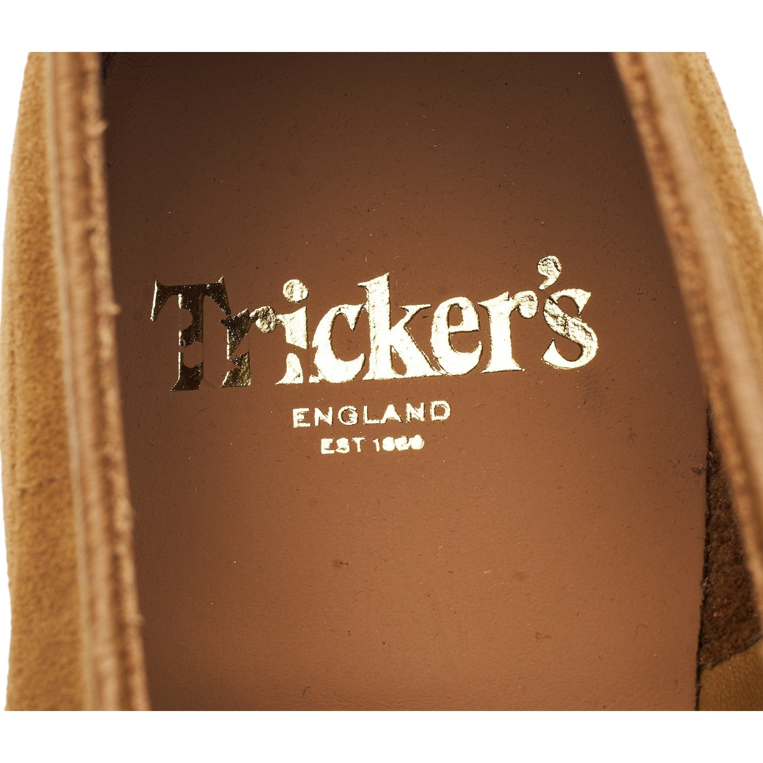 Tricker's Robert derby suède beige UK 6.5
