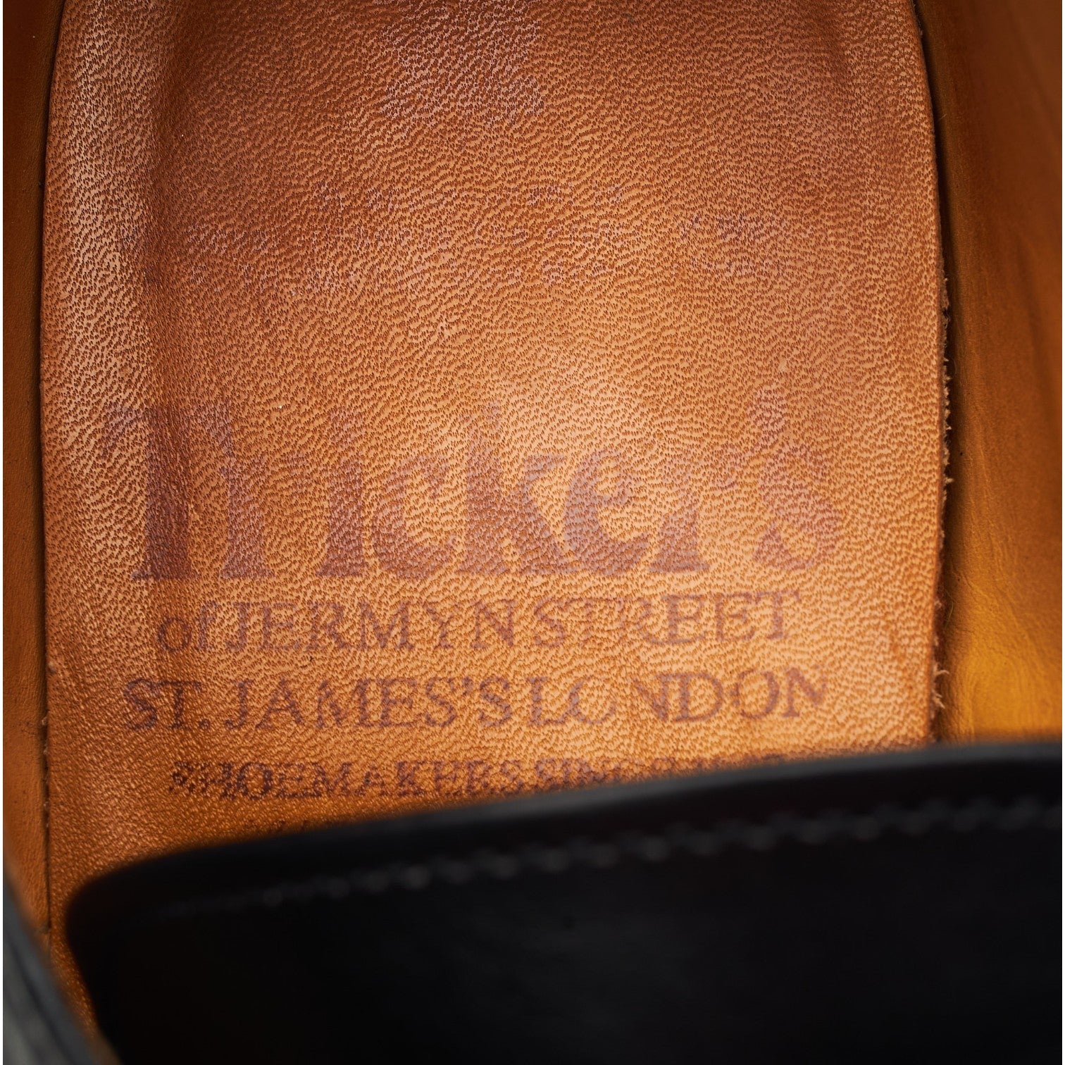 Tricker's York monk cuir noir UK 8,5
