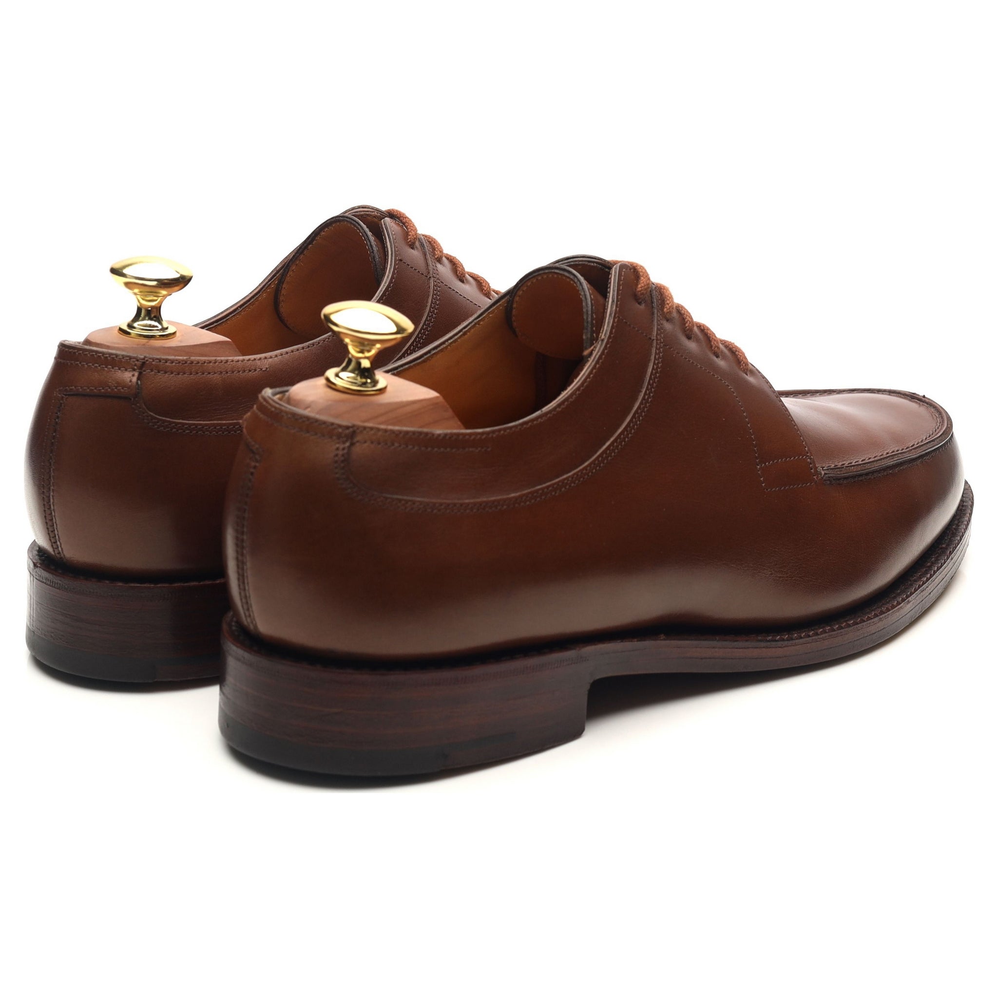 John Lobb Barros Derby cuir marron UK 8.5 large