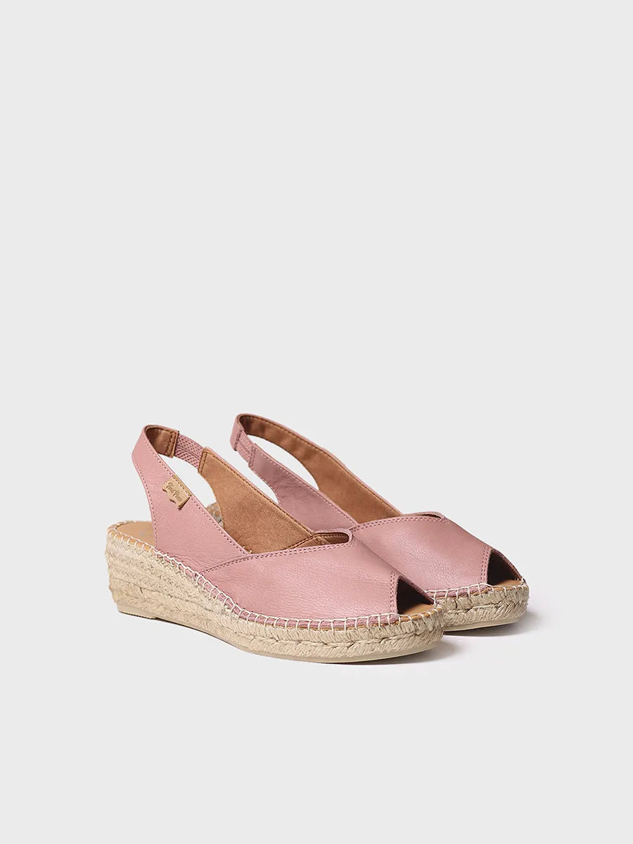Toni Pons BERNIA-P espadrilles cuir talon 5 cm